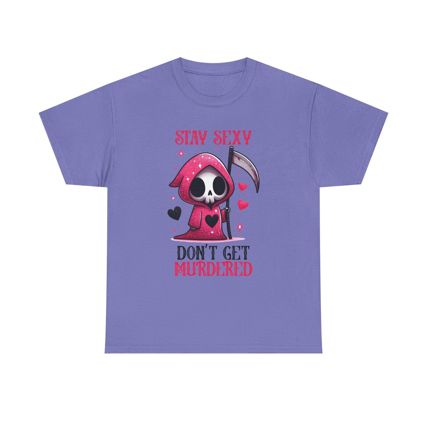 Cartoon Grim Reaper Unisex Tee