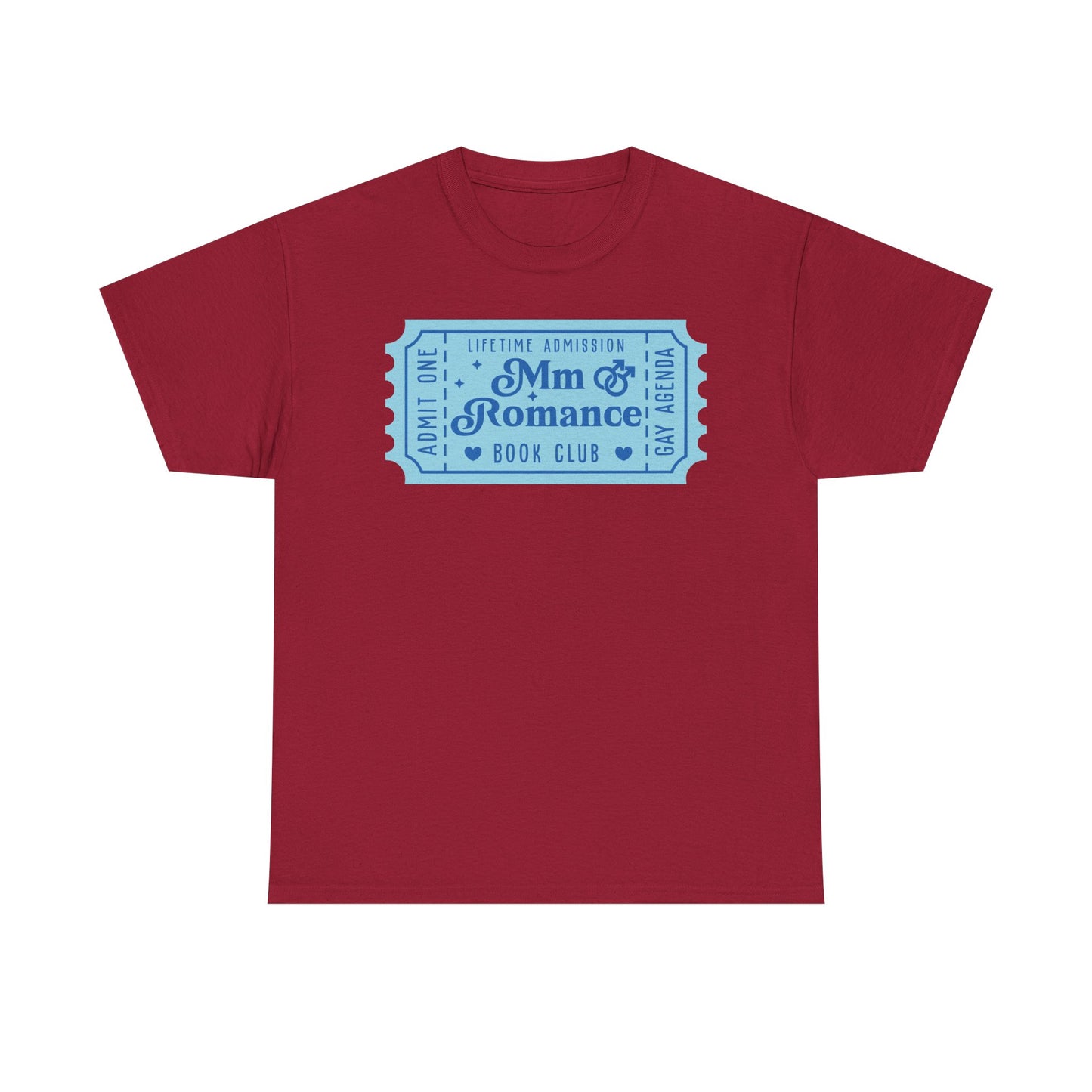 MM Romance Book Club Ticket Graphic Tee