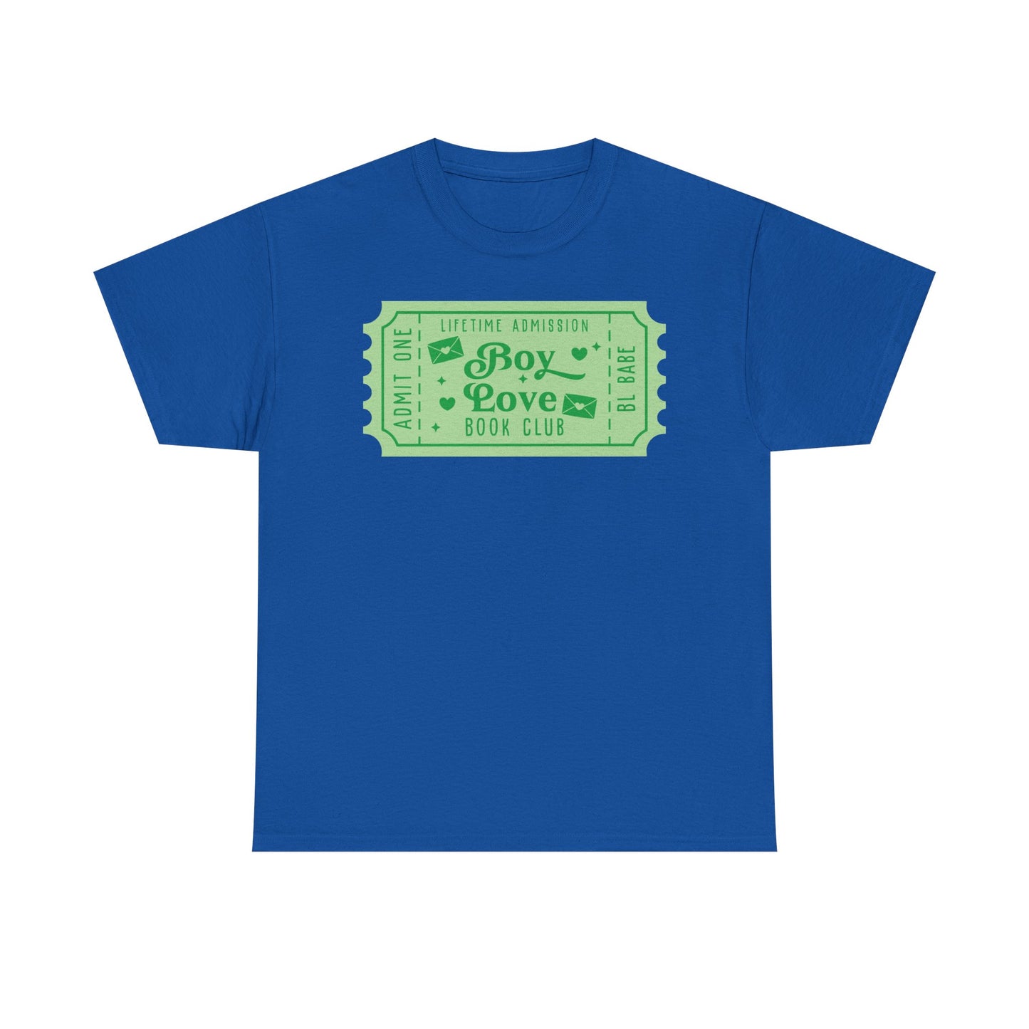 Boy Love Book Club Ticket Graphic Tee