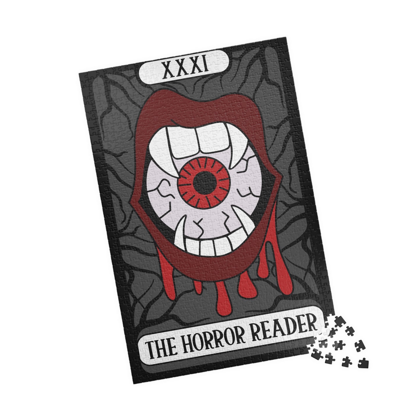 The Horror Reader Tarot Card 1014 piece puzzle