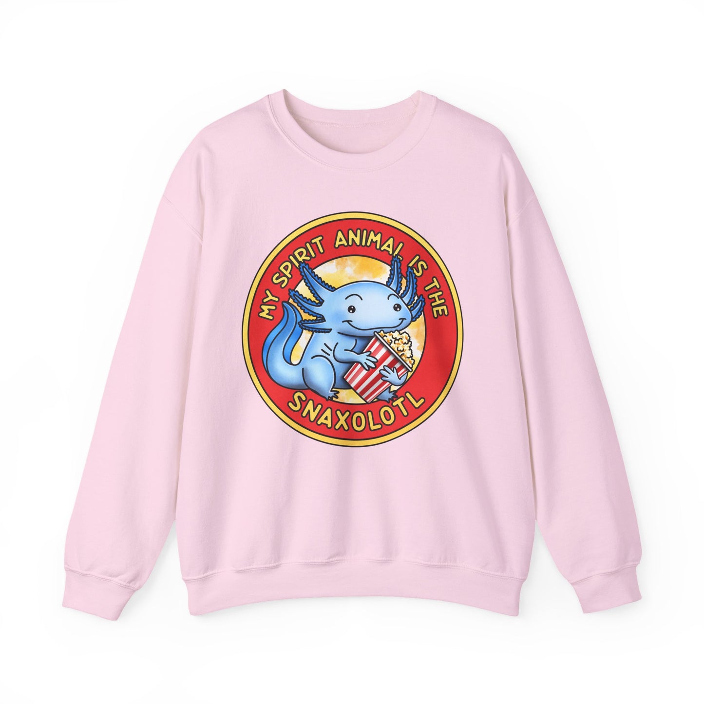 Crewneck Sweatshirt - Snaxolotl Round