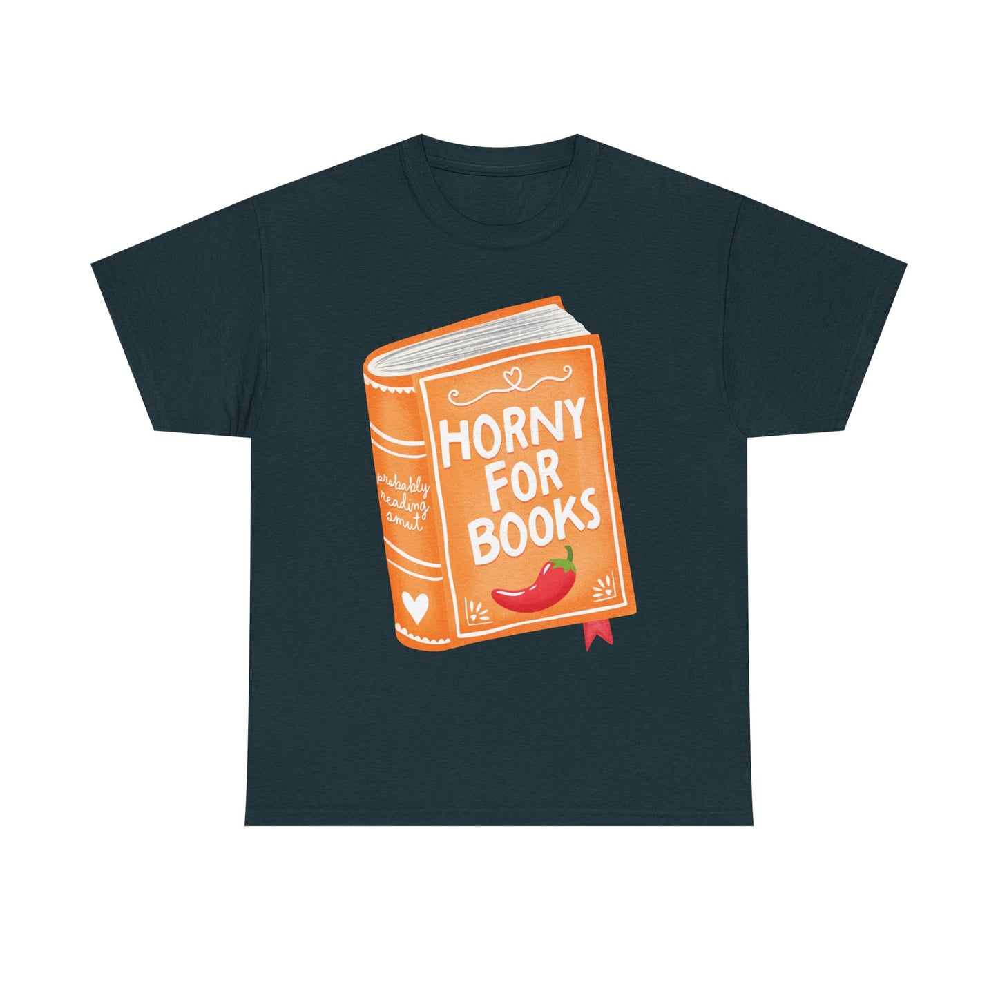 Horny For Books Graphic Tee