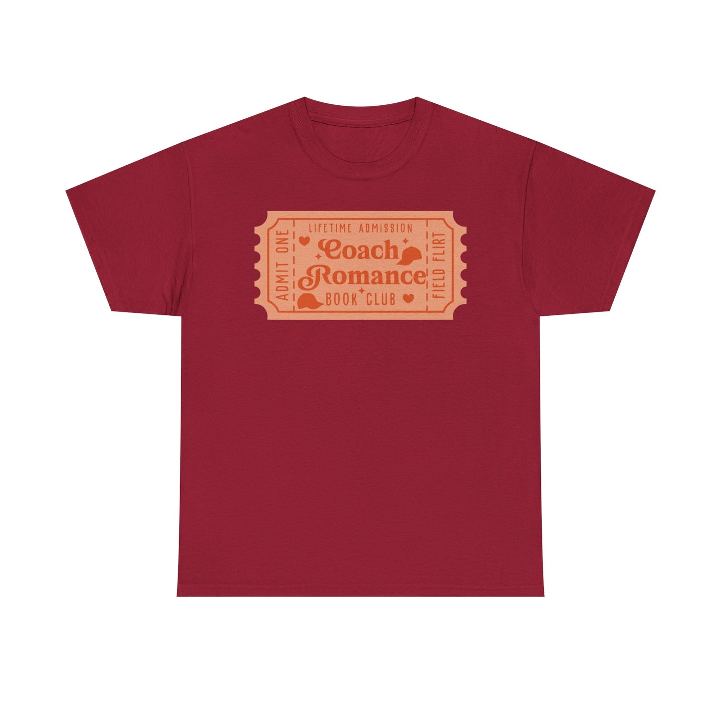 Coach Romance Book Club Ticket Graphic Tee