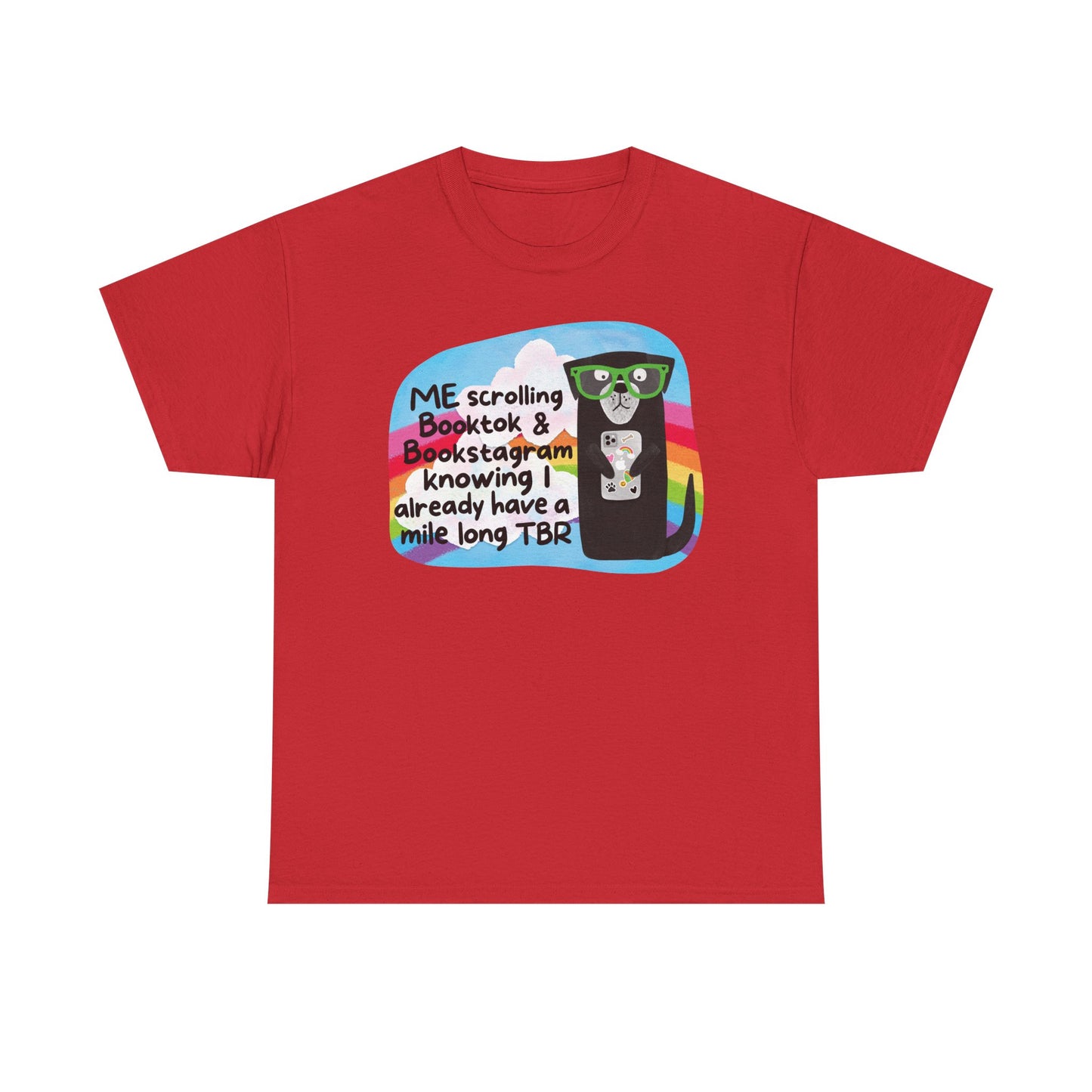 Scrolling Booktok Bookstagram Graphic Tee