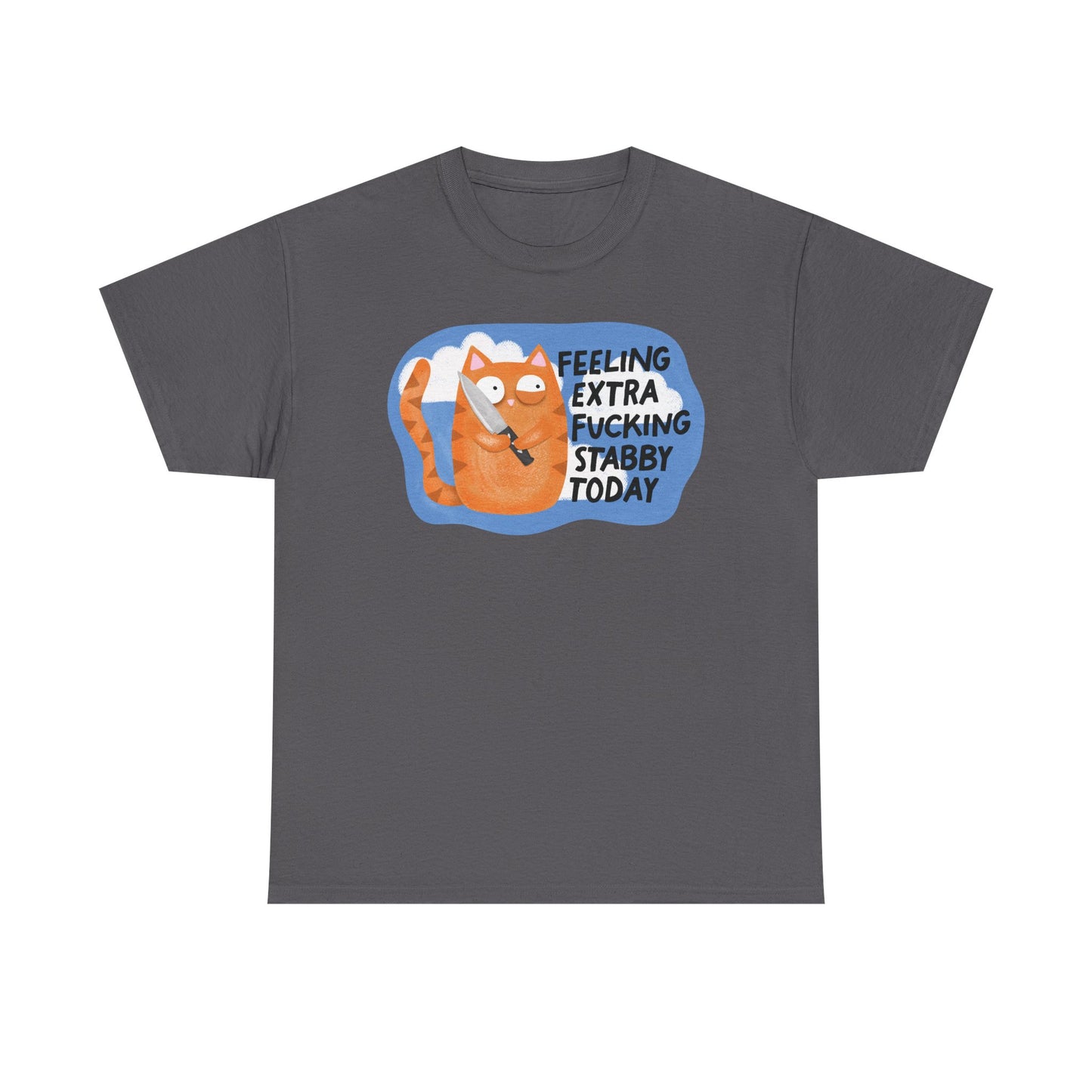 Extra stabby cat Graphic Tee