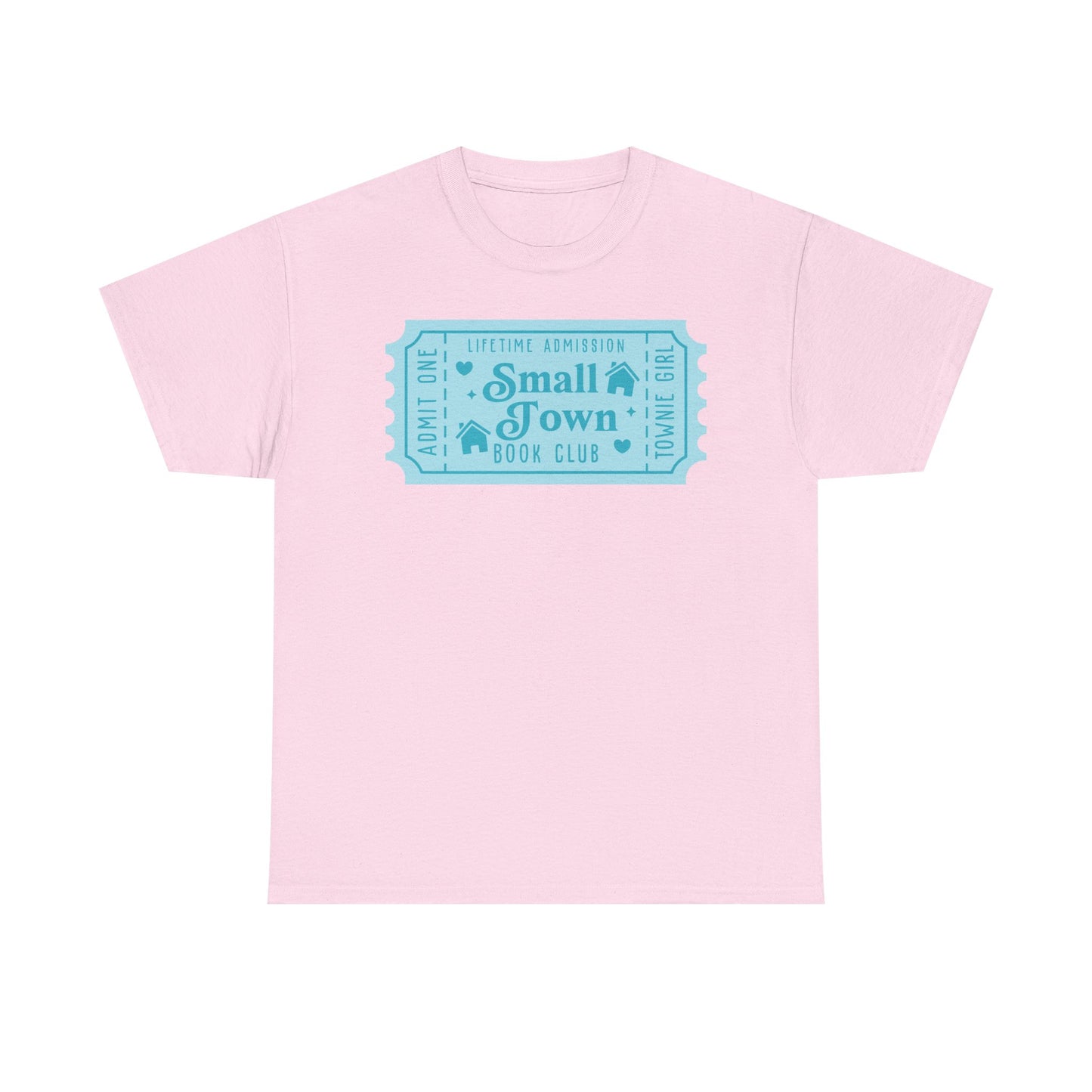 Small Town Book Club Ticket Graphic Tee