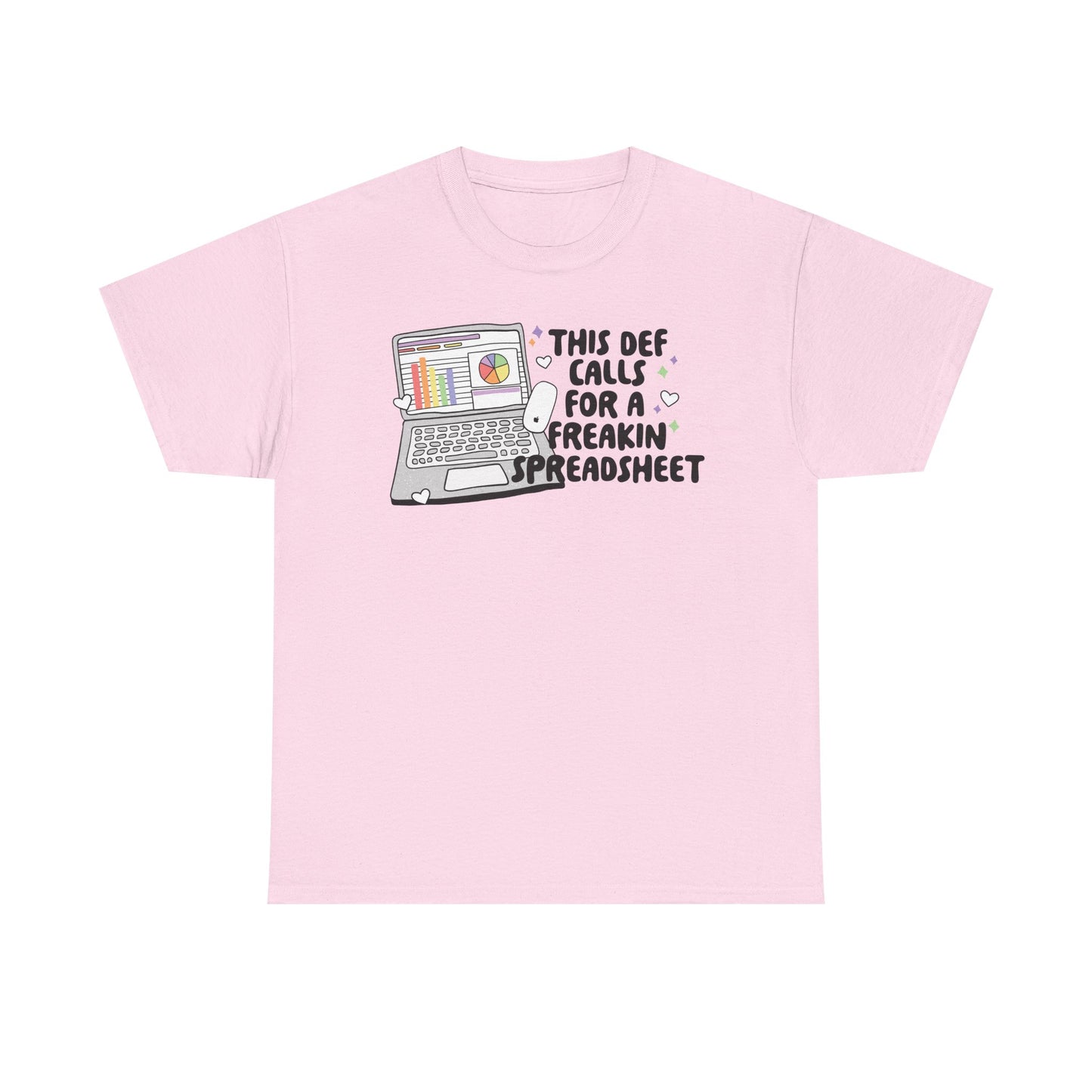 Spreadsheet Graphic Tee