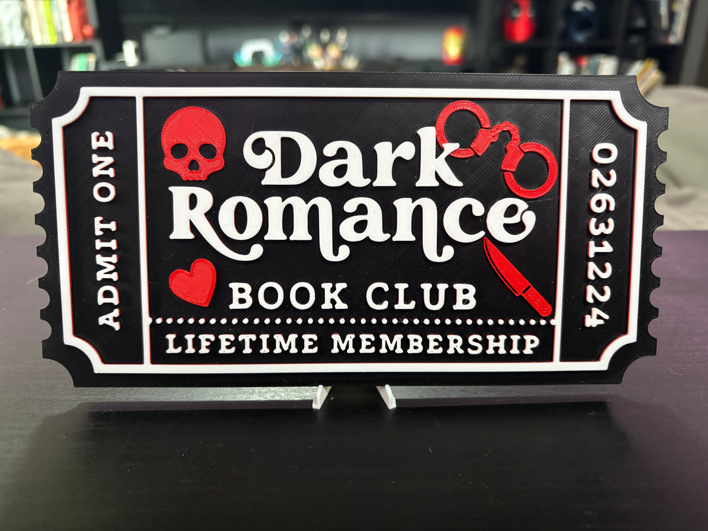Dark Romance Book Club Ticket