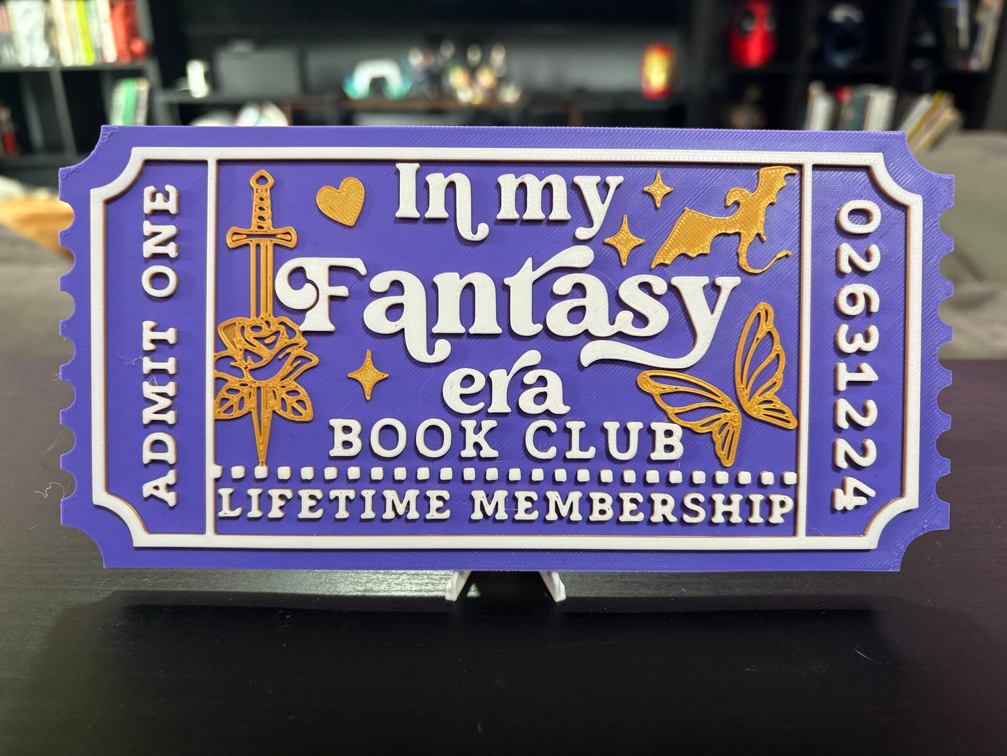 Fantasy Era Book Club Ticket