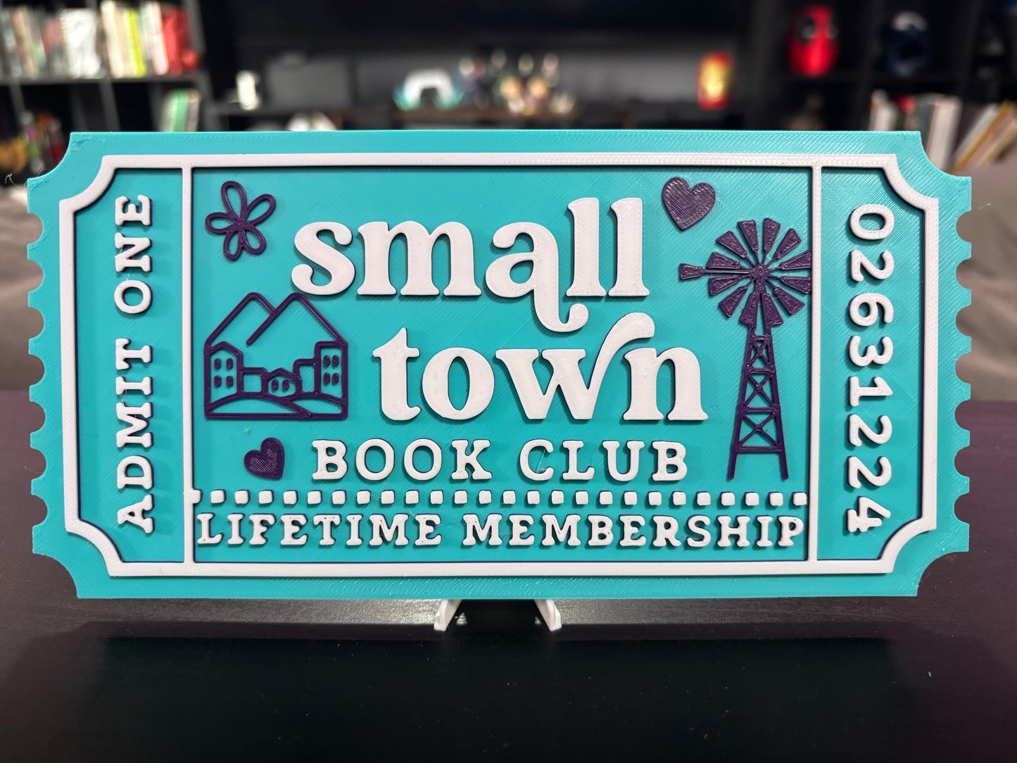 Small Town Book Club Ticket