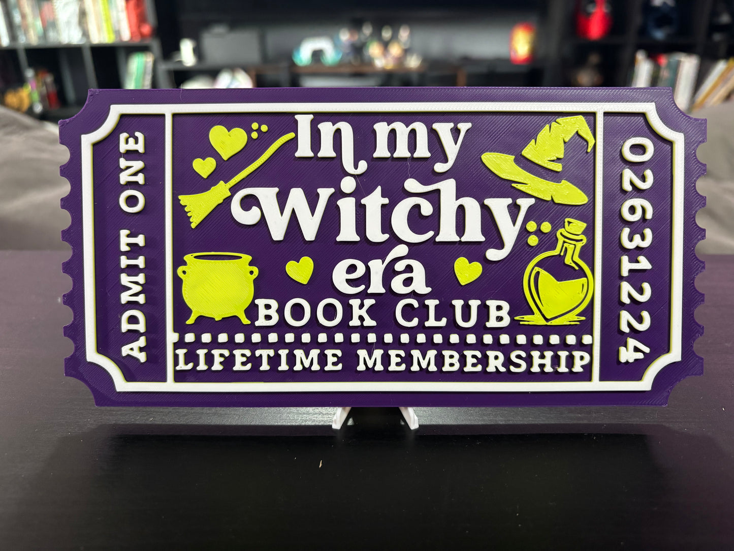 In my Witchy Era Book Club Ticket