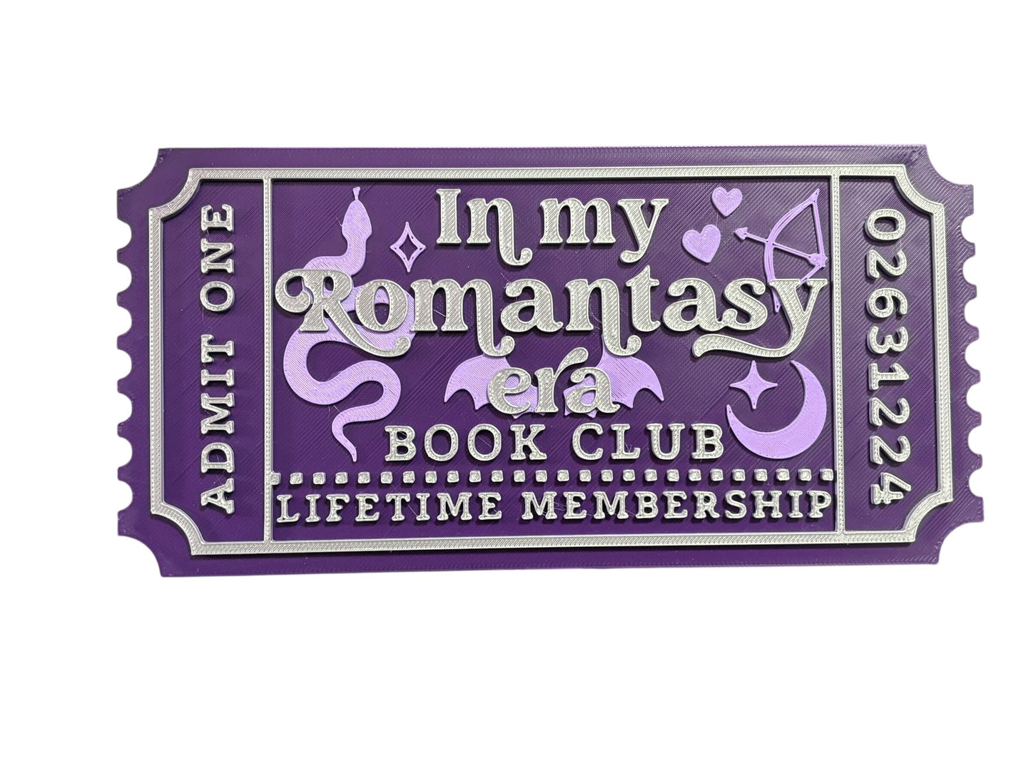 In My Romantasy Era Book Club Ticket