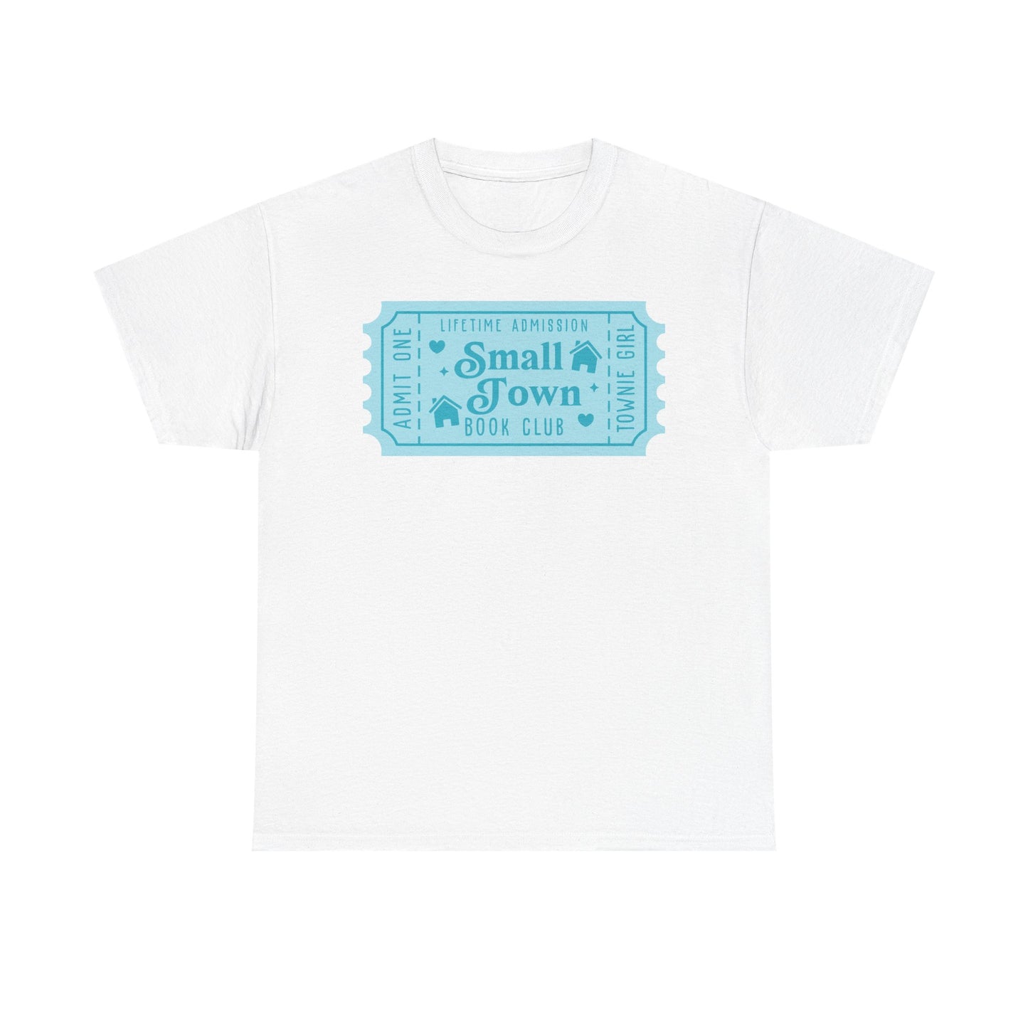 Small Town Book Club Ticket Graphic Tee