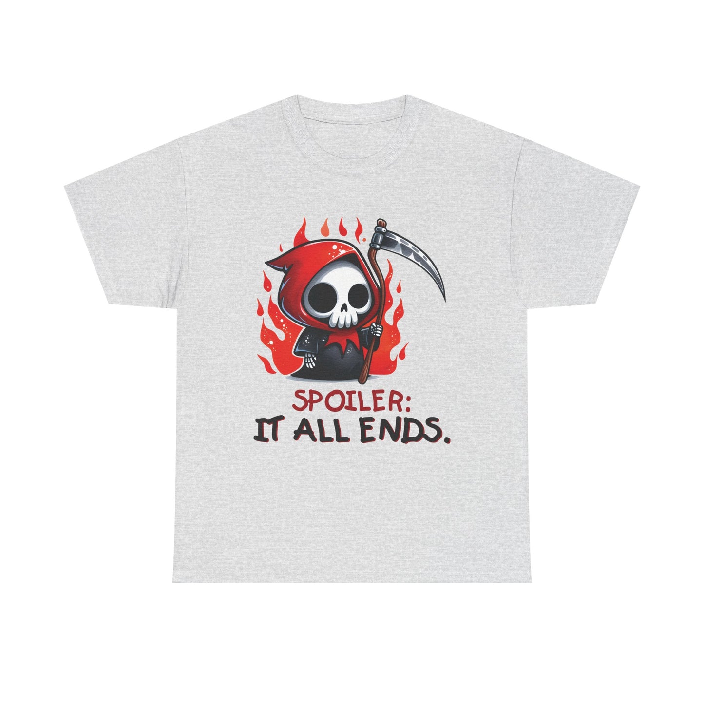 Cartoon Grim Reaper Unisex Tee