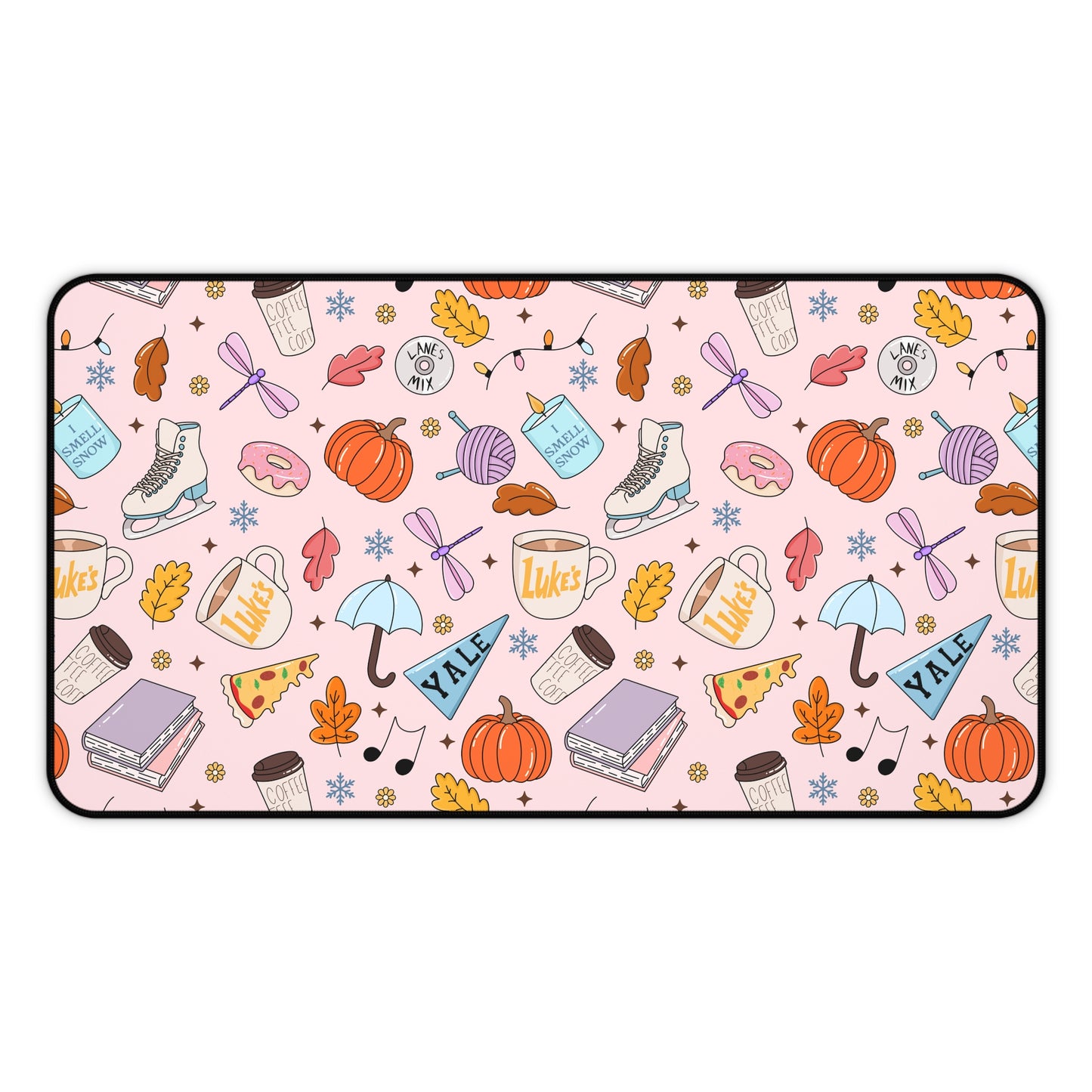 Pink Girls Desk Mat