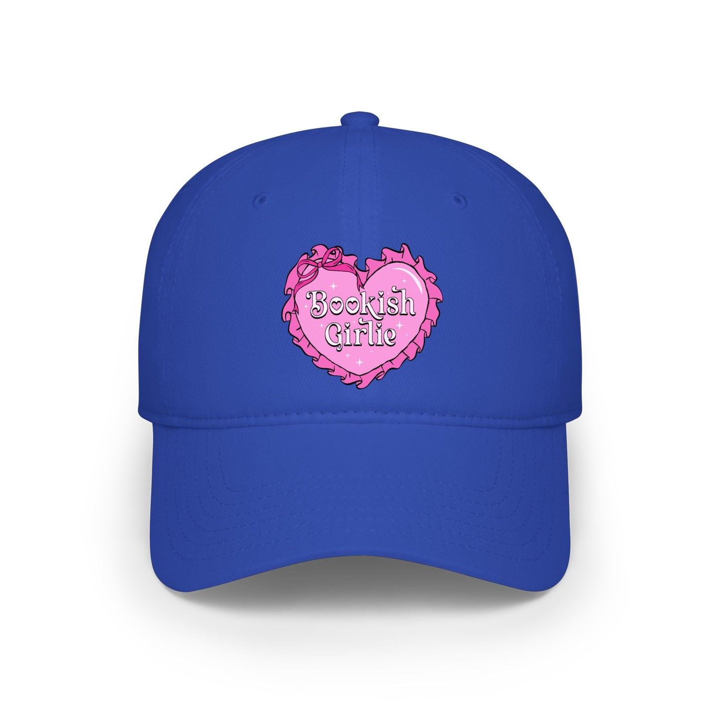 Low Profile Baseball Cap — “Bookish Girlie”
