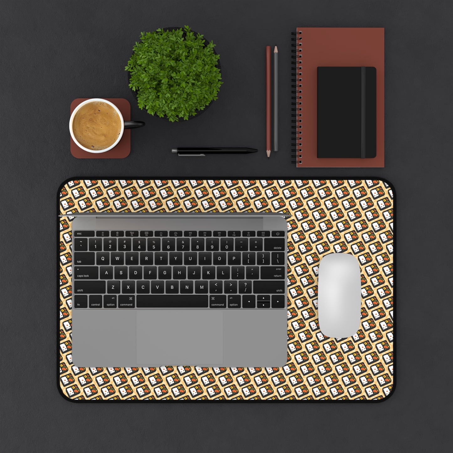 Kawaii Tray Themed Desk Mat