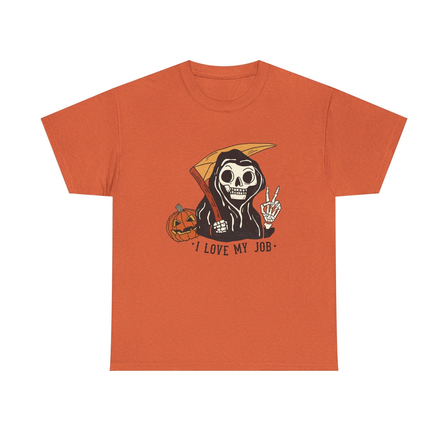 Grim Graphic Tee "I love my Job"