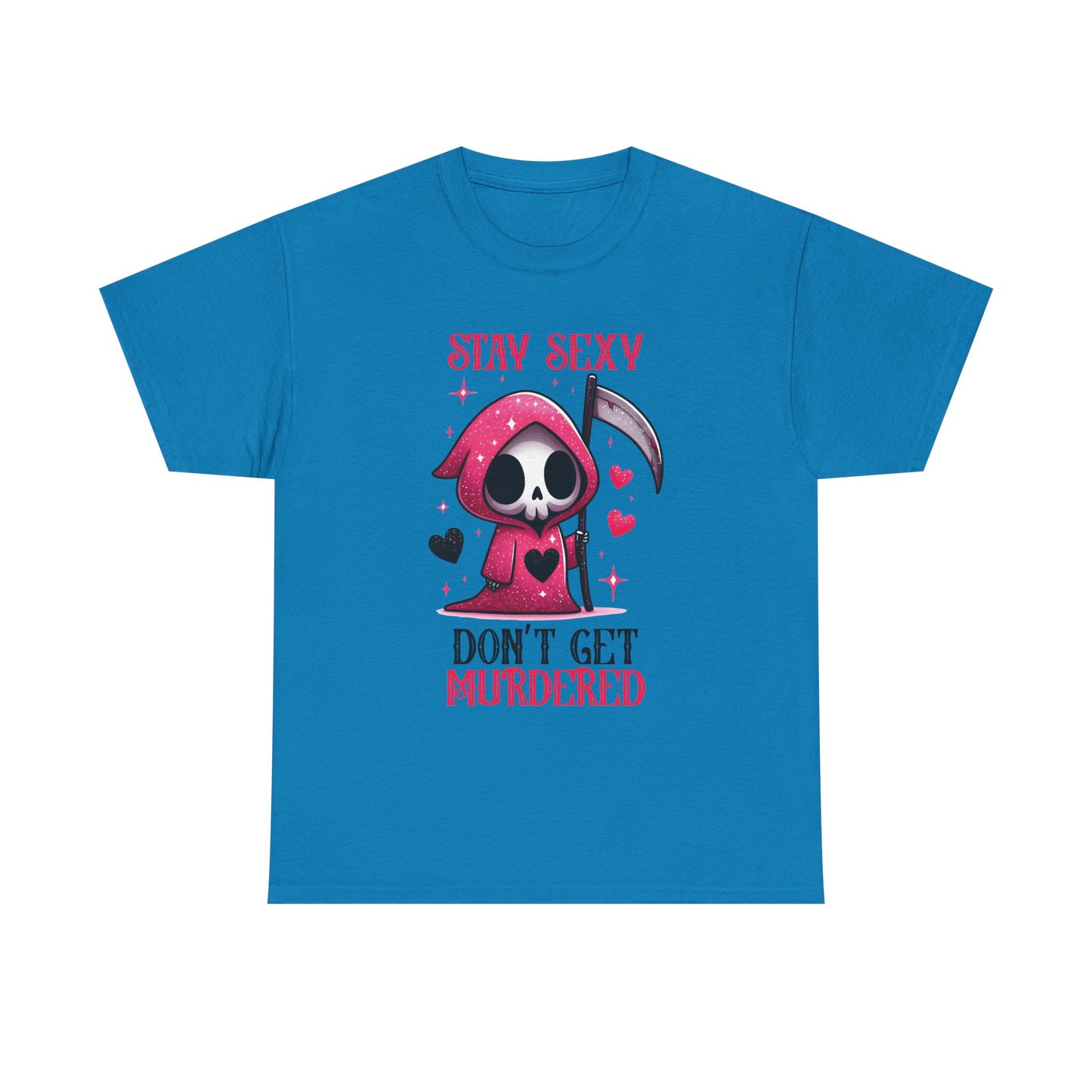 Cartoon Grim Reaper Unisex Tee