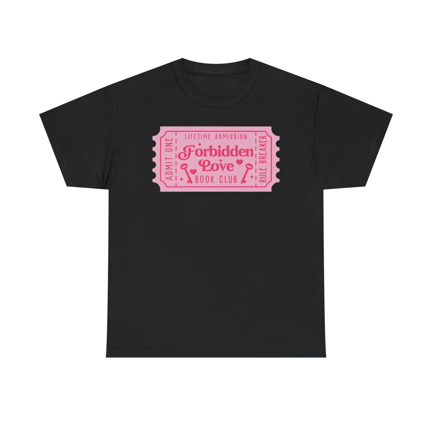 Forbidden Love Book Club Ticket Graphic Tee