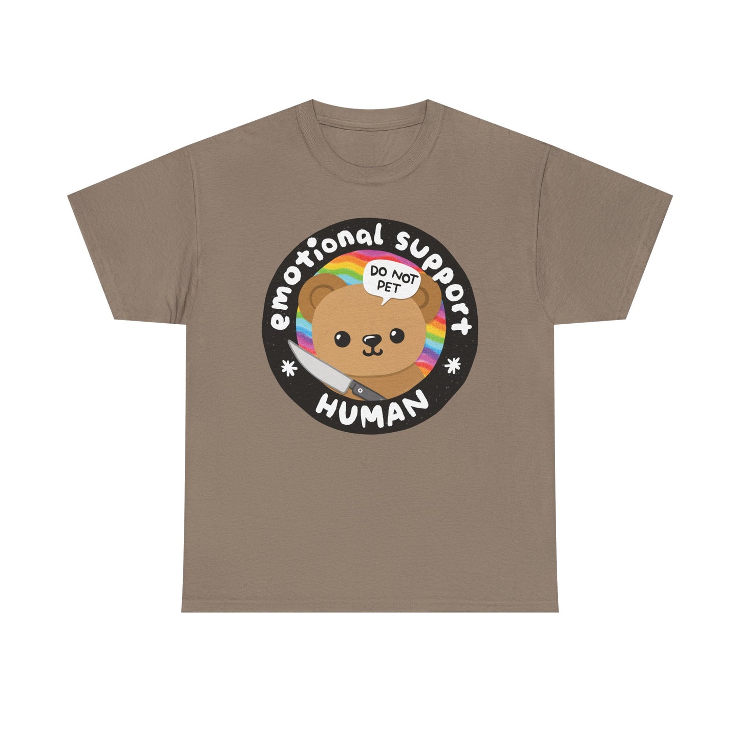 Emotional Support human Graphic Tee