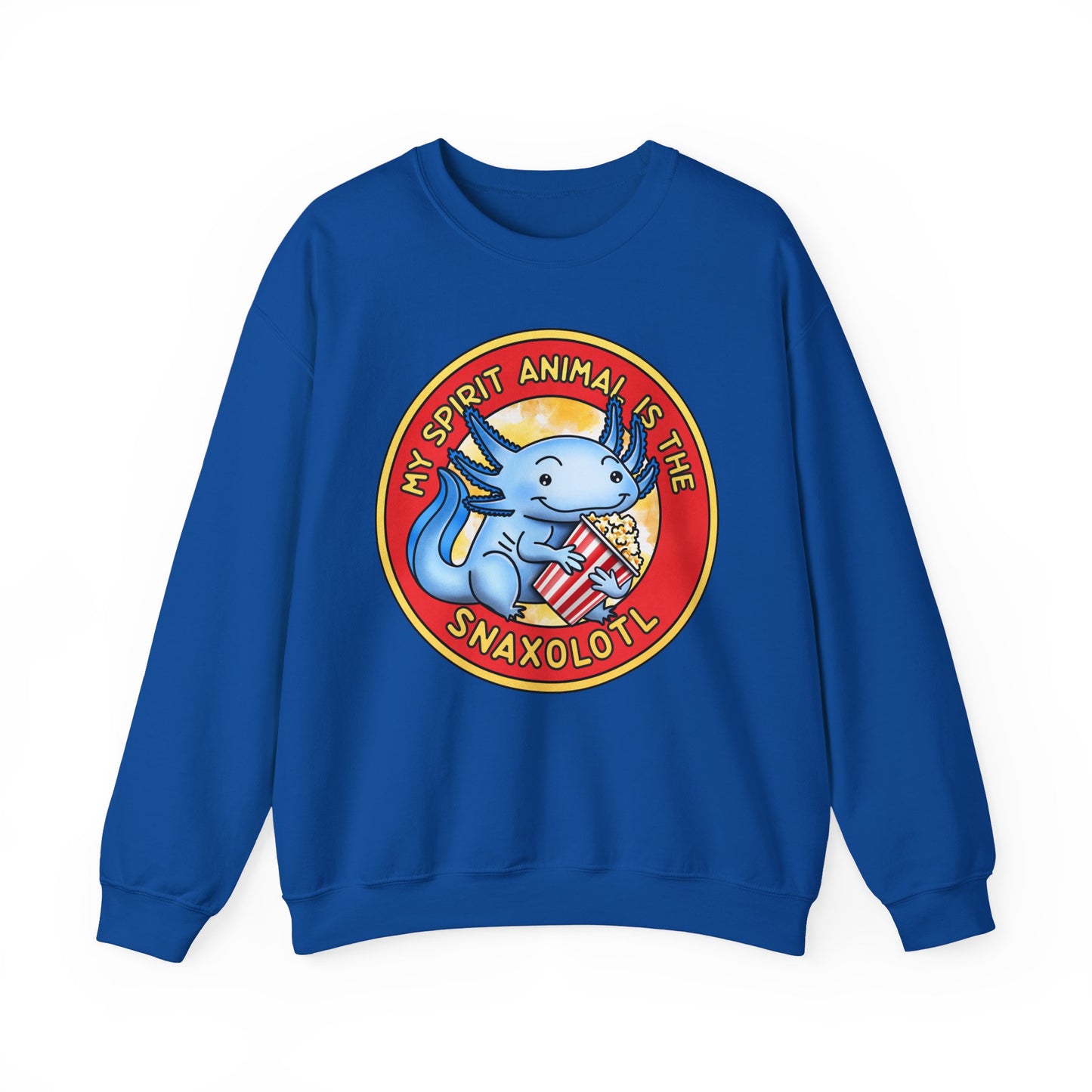 Crewneck Sweatshirt - Snaxolotl Round