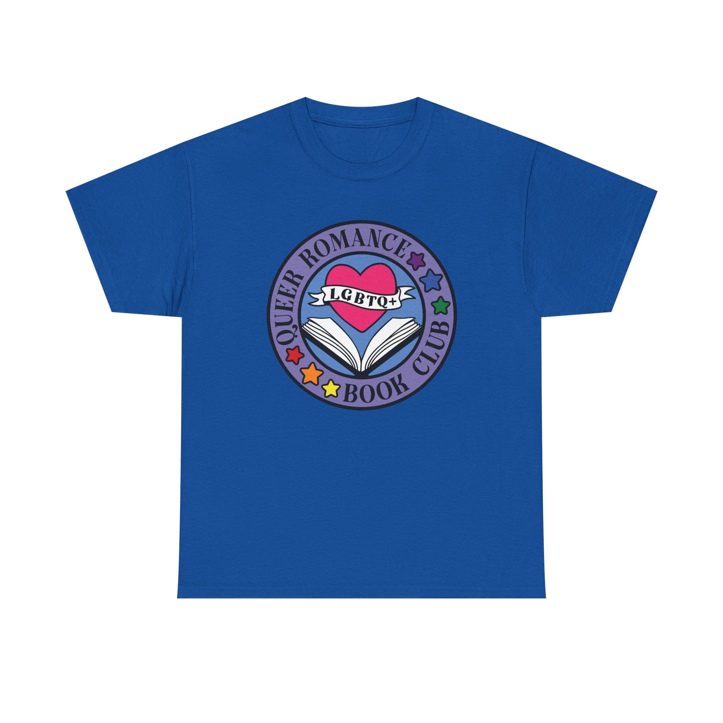 Queer Romance Book Club LGBTQA Round Graphic Tee
