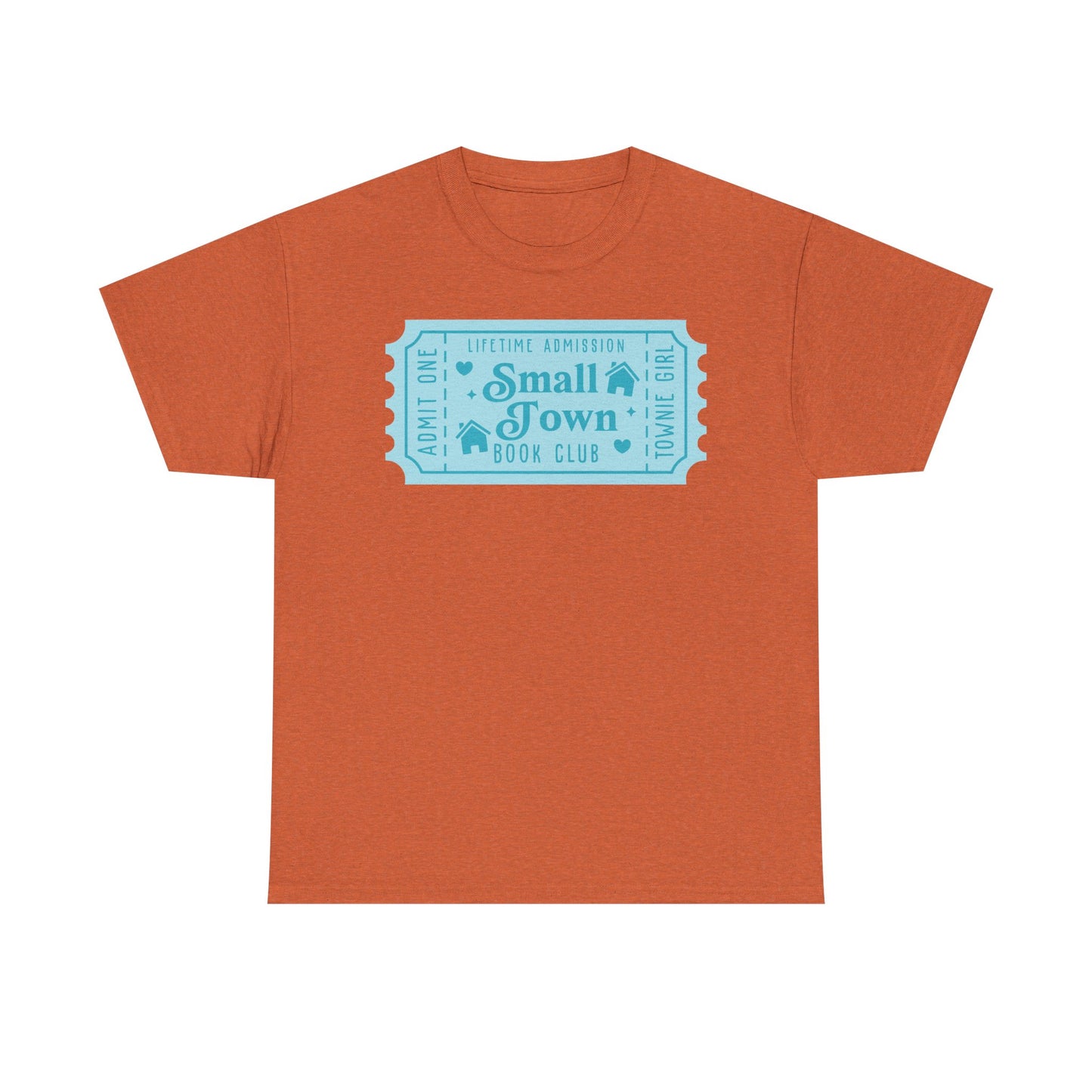 Small Town Book Club Ticket Graphic Tee