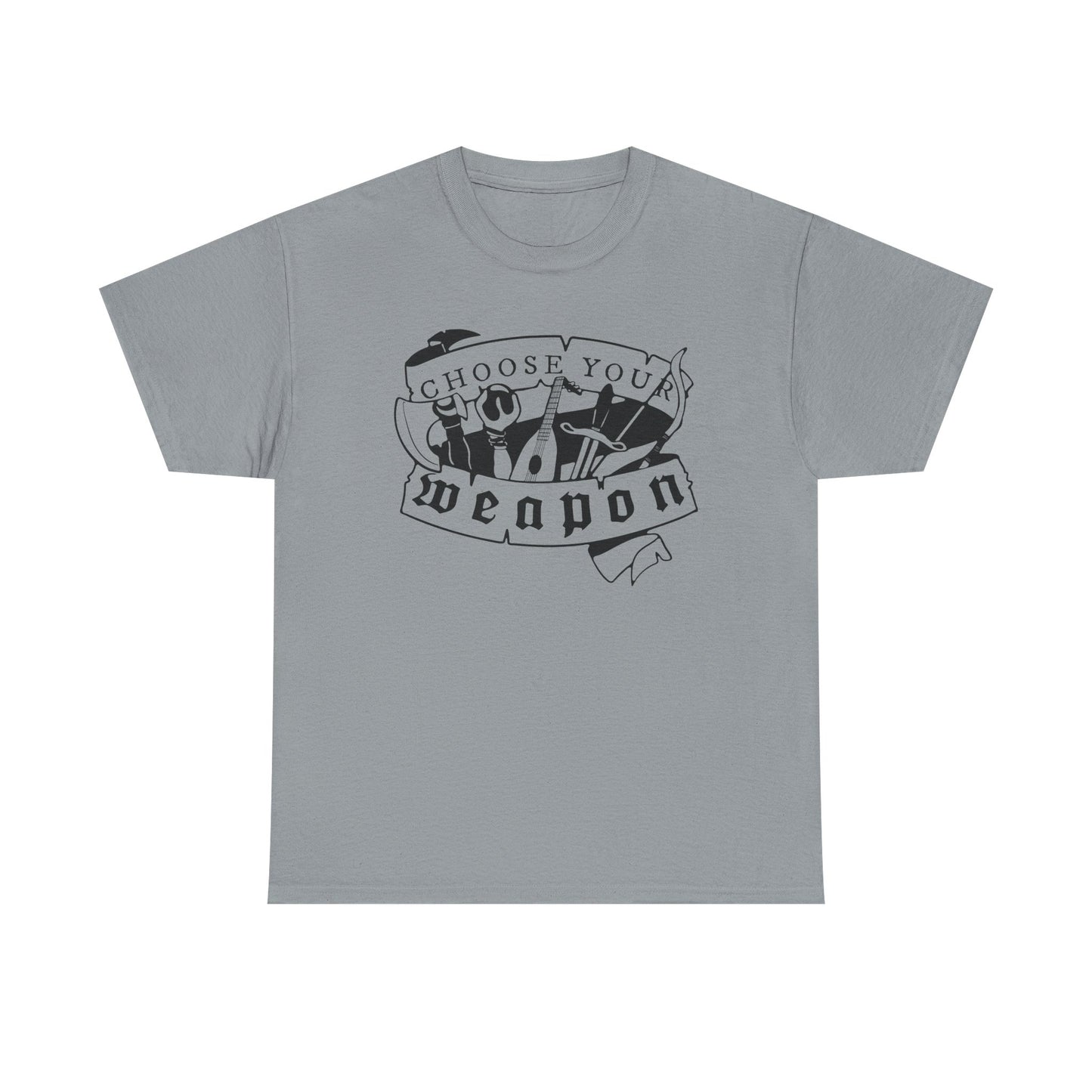 Choose Your Weapon Graphic Tee