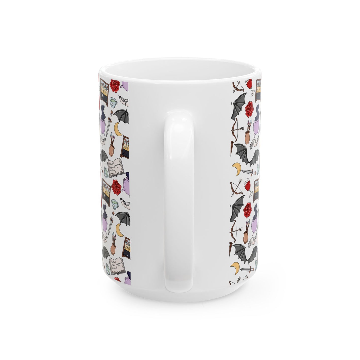 Batwings make me happy 15oz Mug