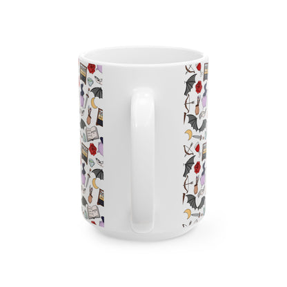 Batwings make me happy 15oz Mug