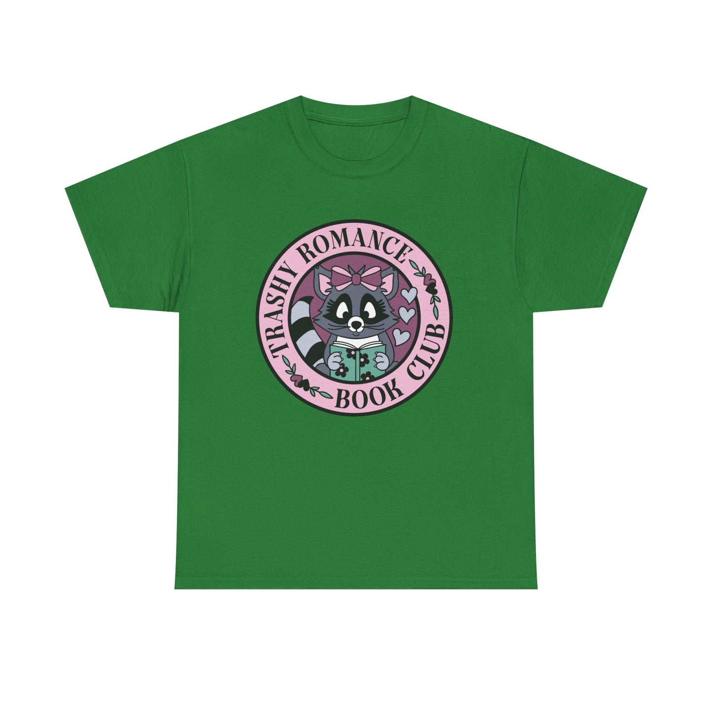 Trashy Romance Book Club Round (racoon) Graphic Tee