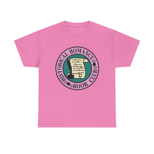 Historical Romance Book Club Round Graphic Tee