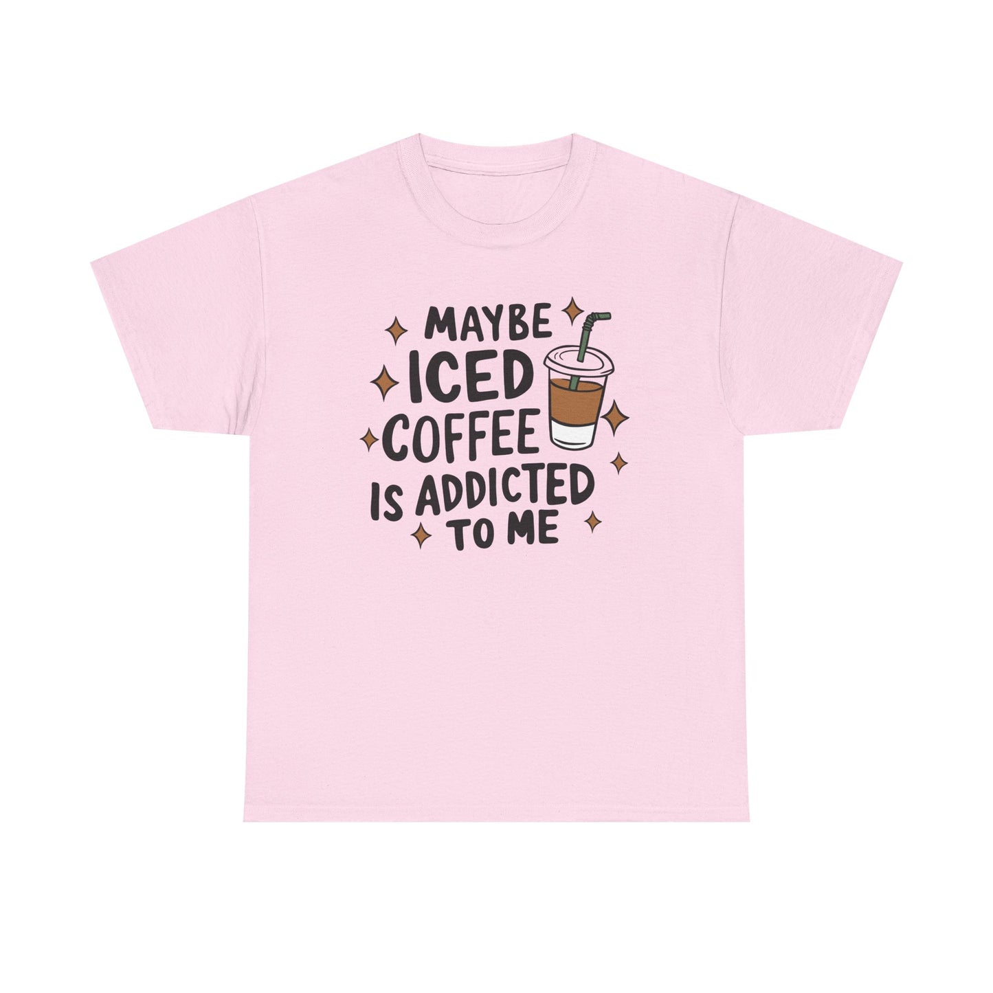 Iced Coffee Addicted Graphic Tee