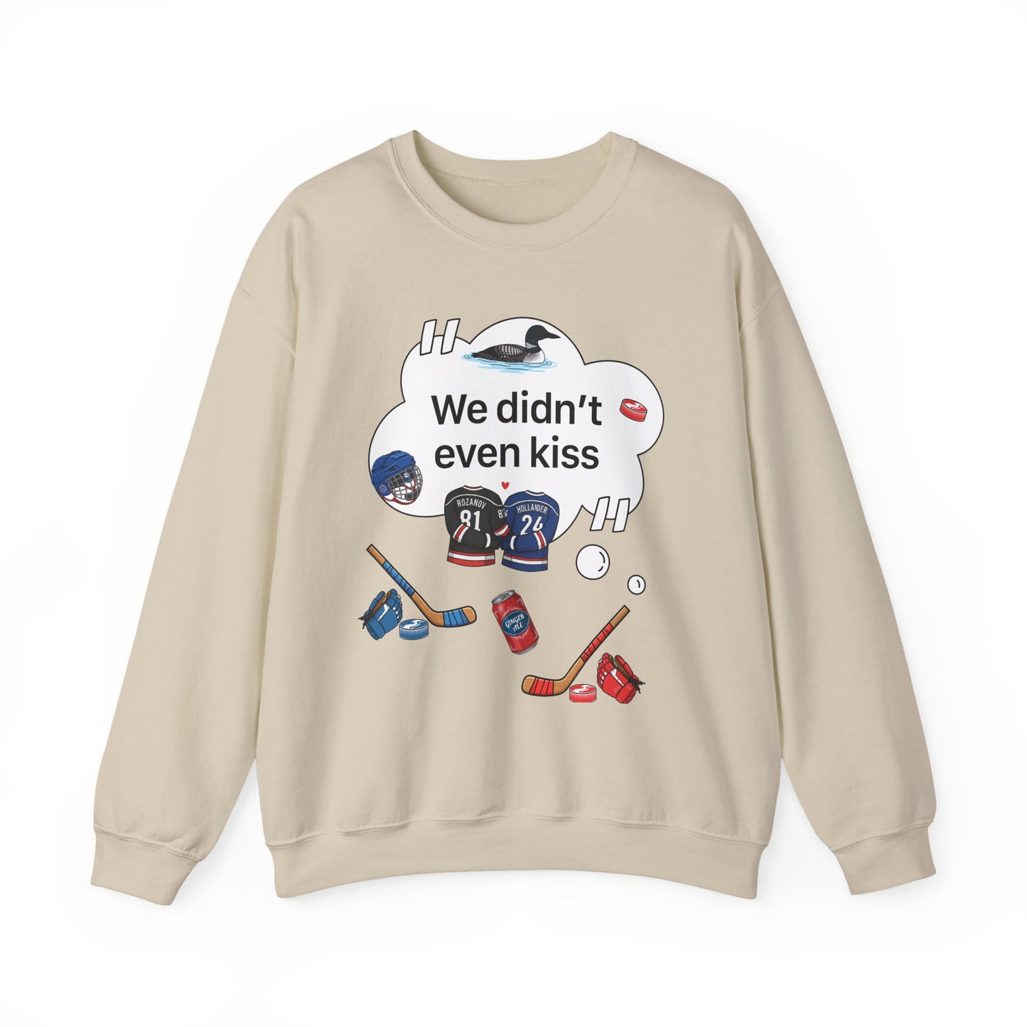 Kiss quote Sweatshirt