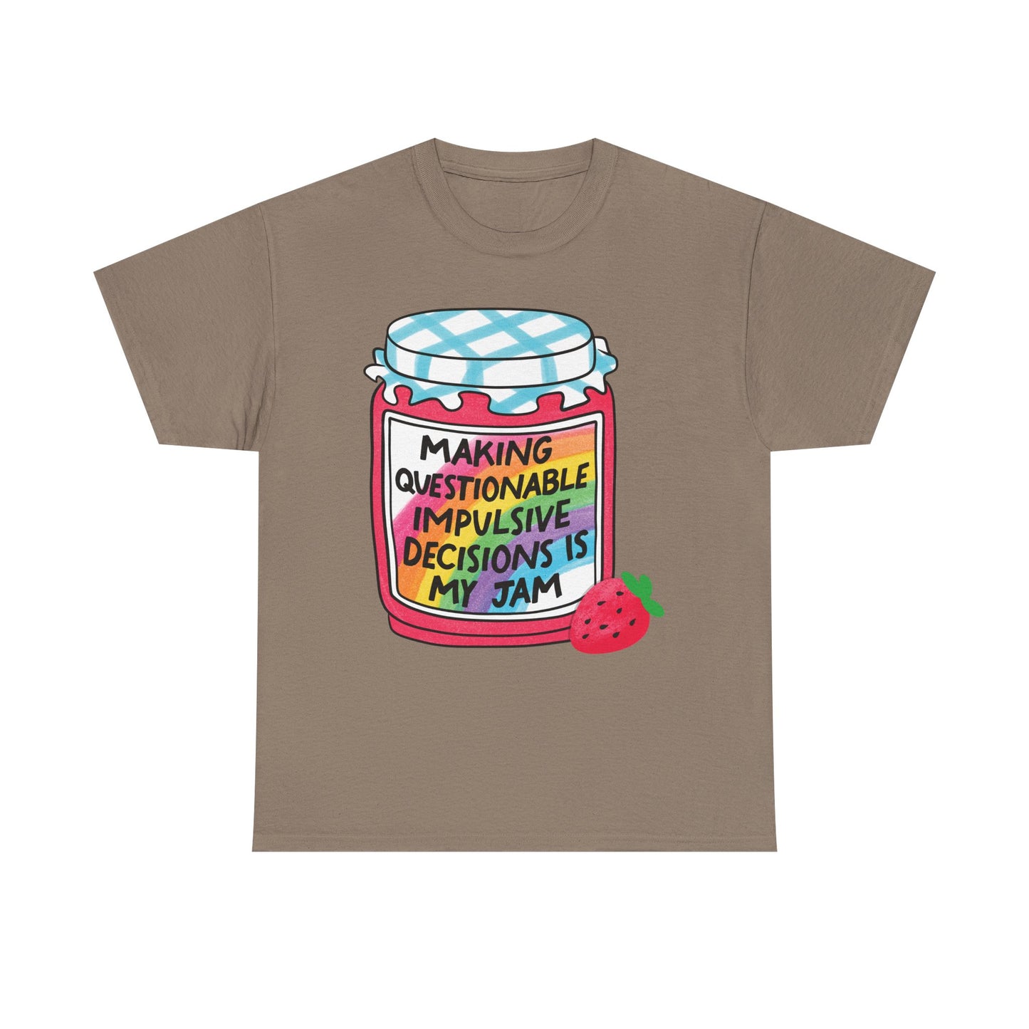 Questionable Decisions Jam Graphic Tee