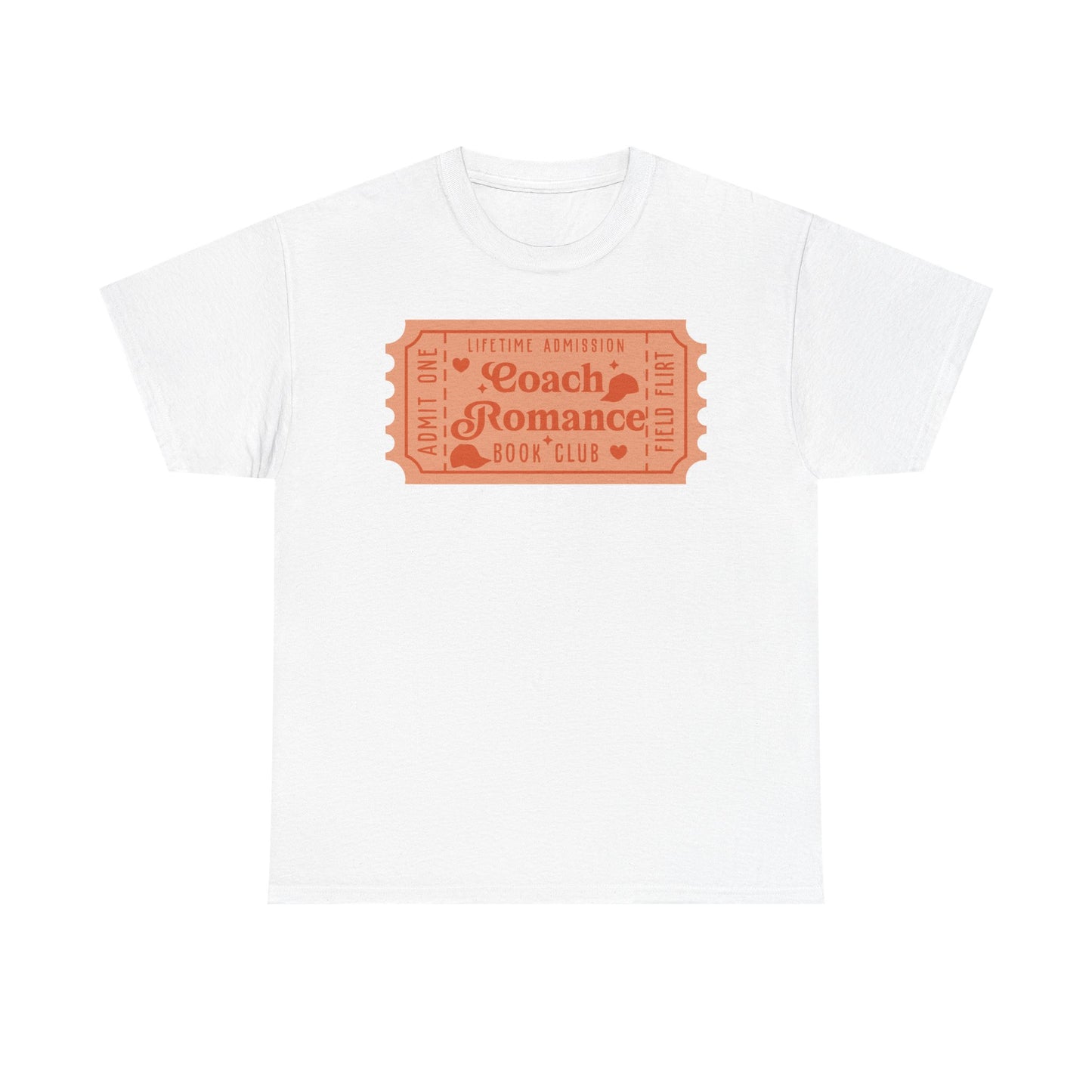 Coach Romance Book Club Ticket Graphic Tee