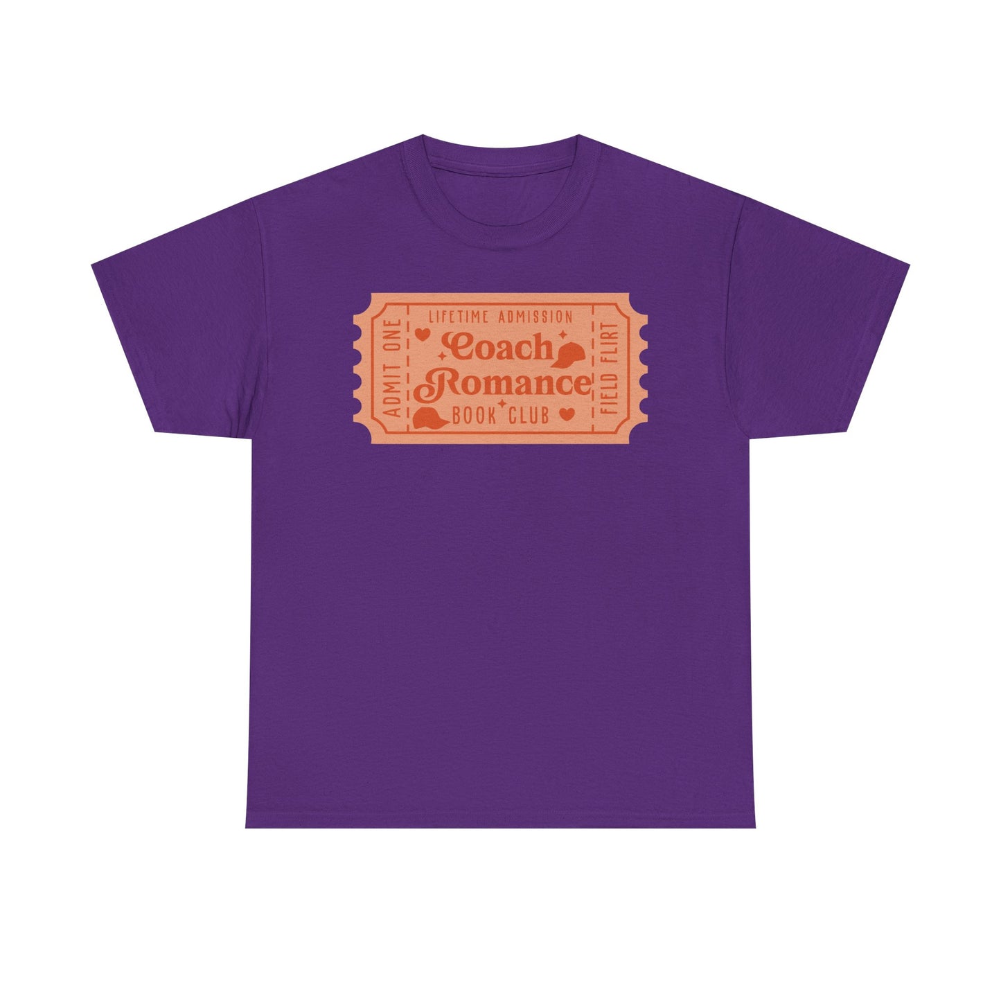 Coach Romance Book Club Ticket Graphic Tee