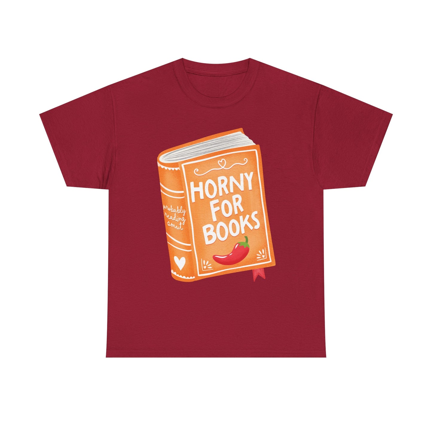 Horny For Books Graphic Tee