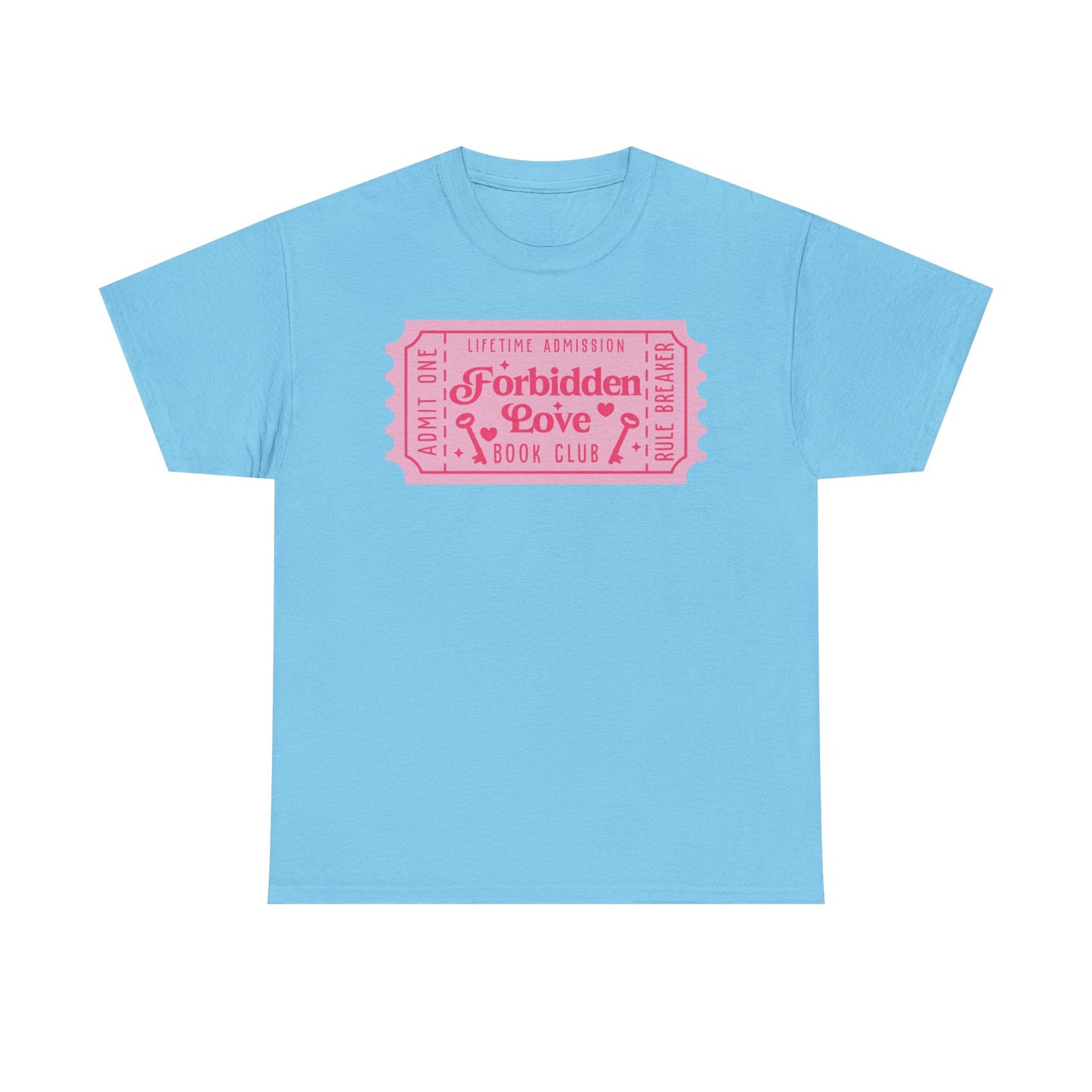 Forbidden Love Book Club Ticket Graphic Tee