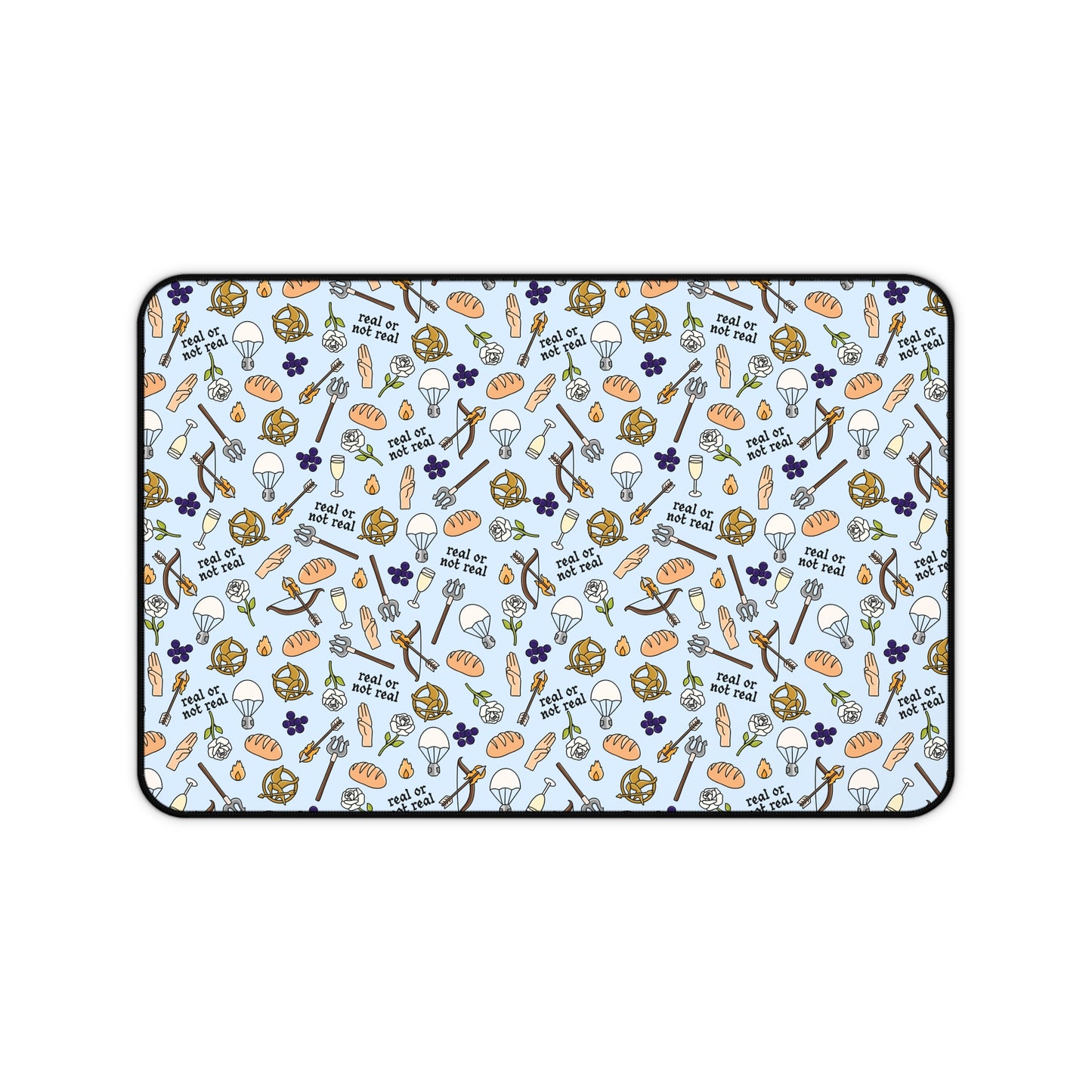 Blue Real? Desk Mat
