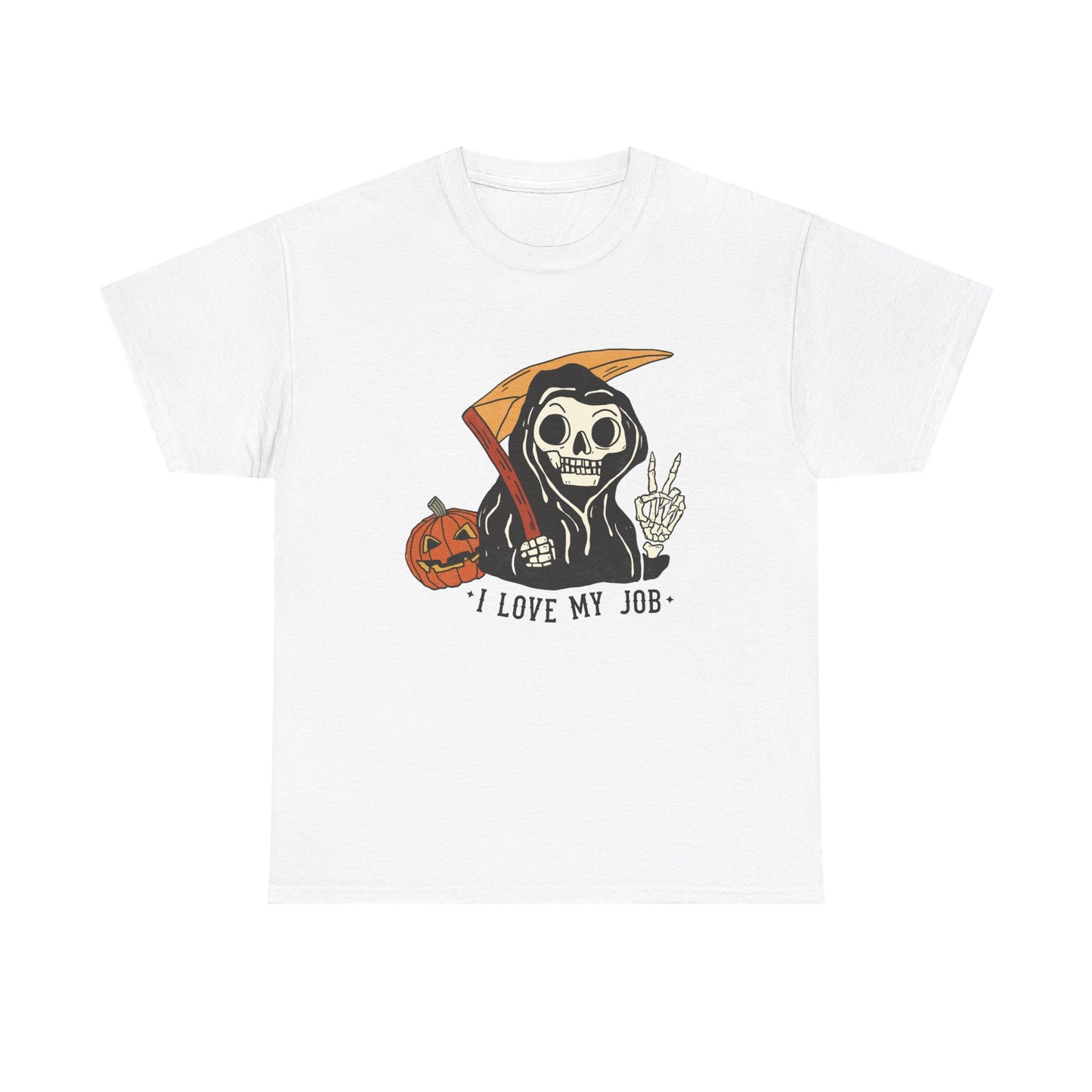 Grim Graphic Tee "I love my Job"