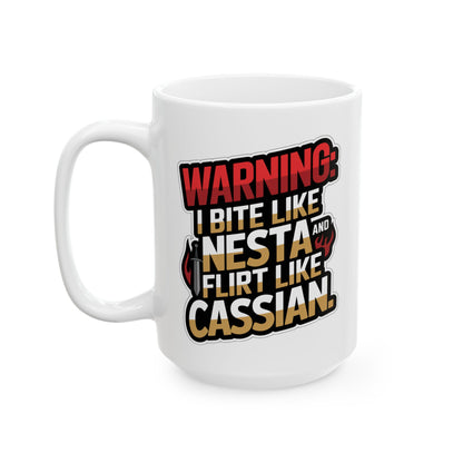 15oz Bite and Flirt Mug