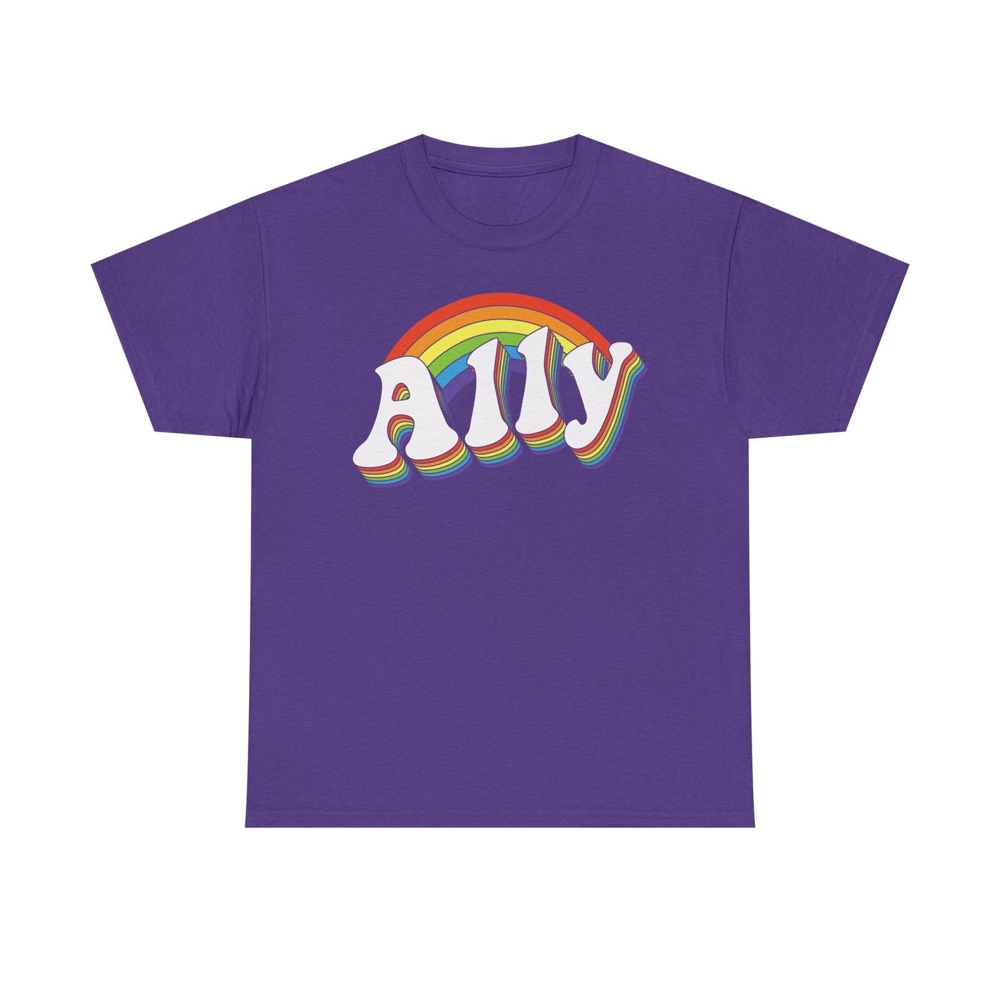 Ally Rainbow Graphic Tee