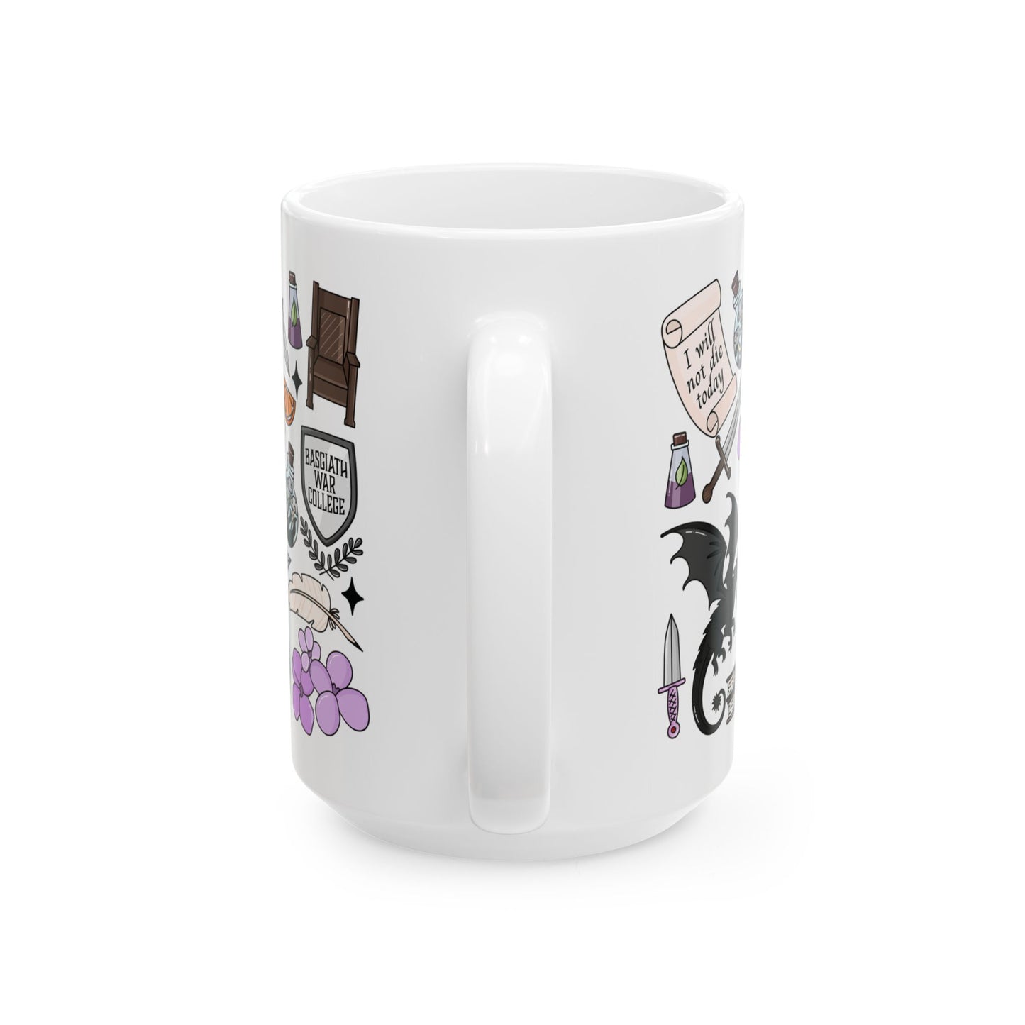 15oz Full Wrap Dragon Mug