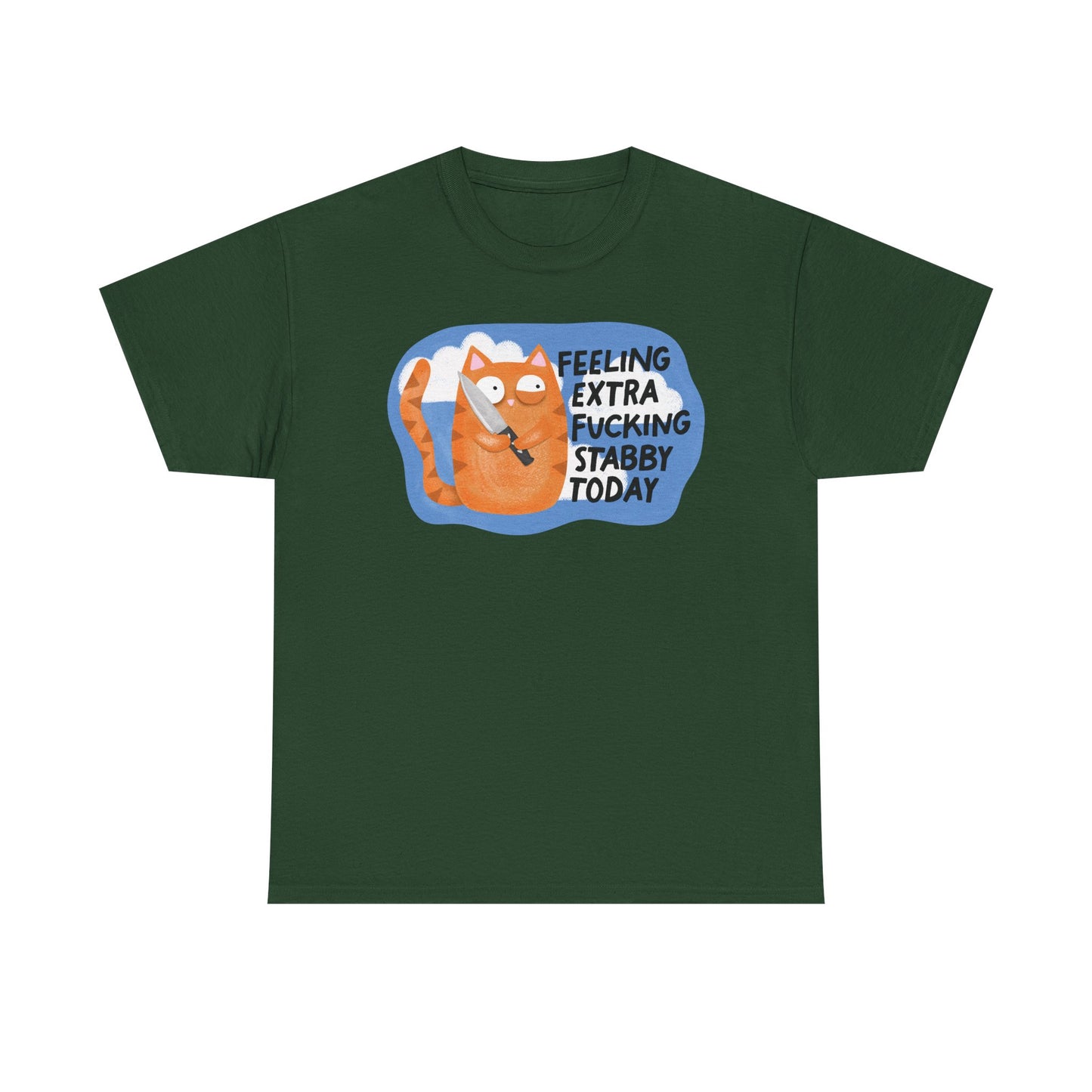 Extra stabby cat Graphic Tee