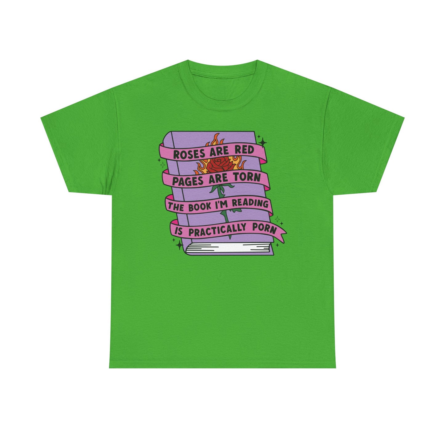 Roses Are Red Book Poem Graphic Tee