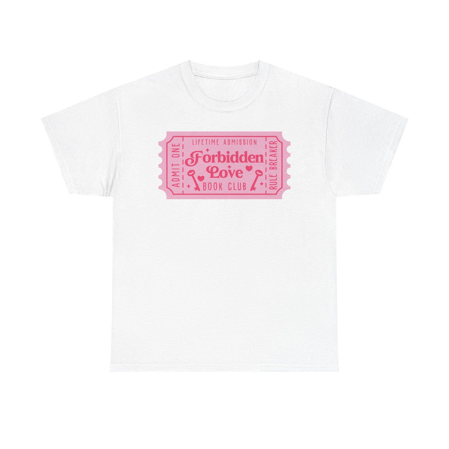 Forbidden Love Book Club Ticket Graphic Tee