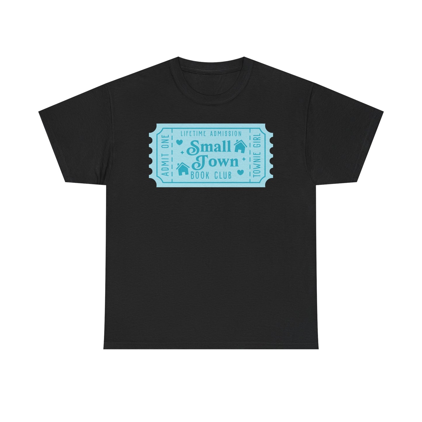 Small Town Book Club Ticket Graphic Tee