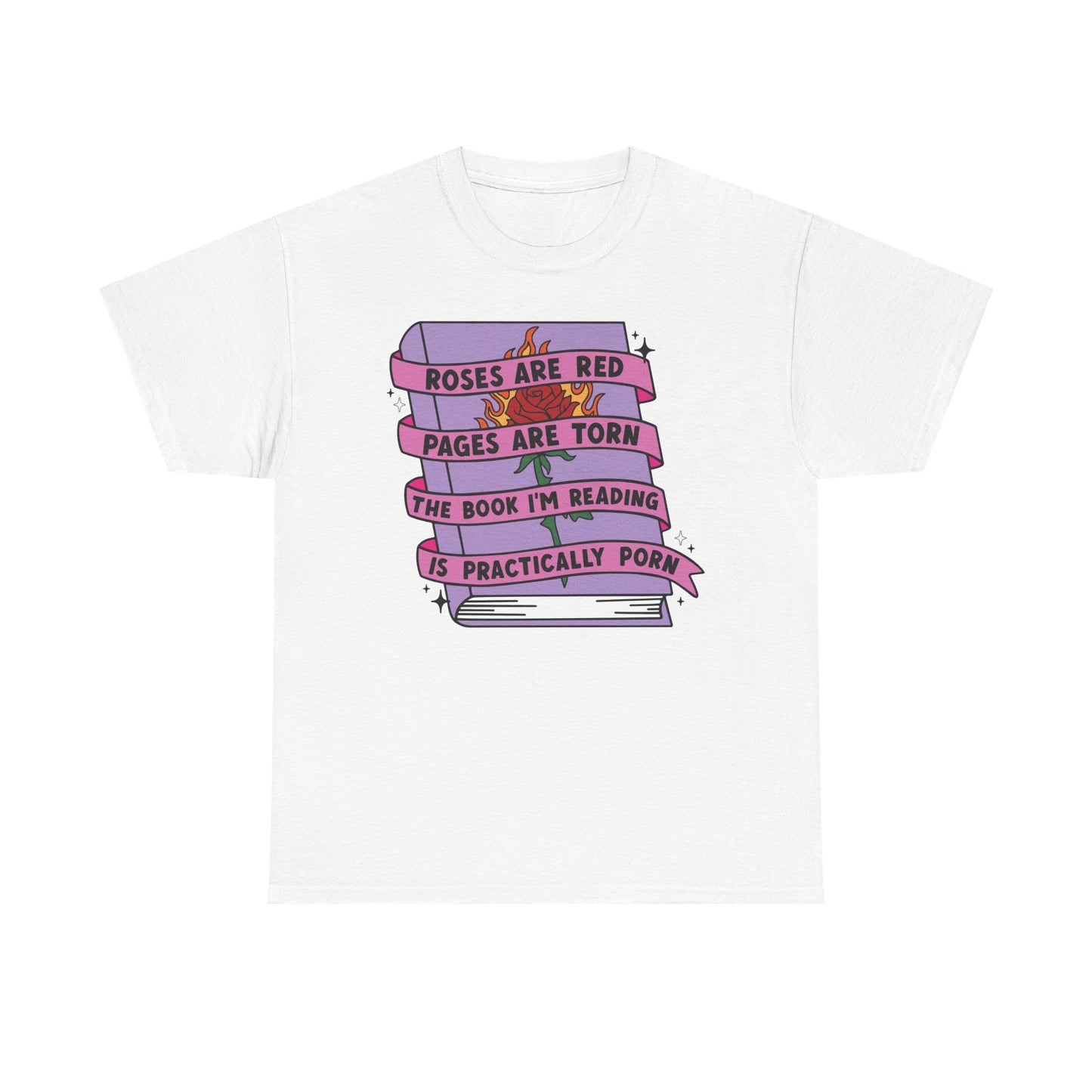 Roses Are Red Book Poem Graphic Tee